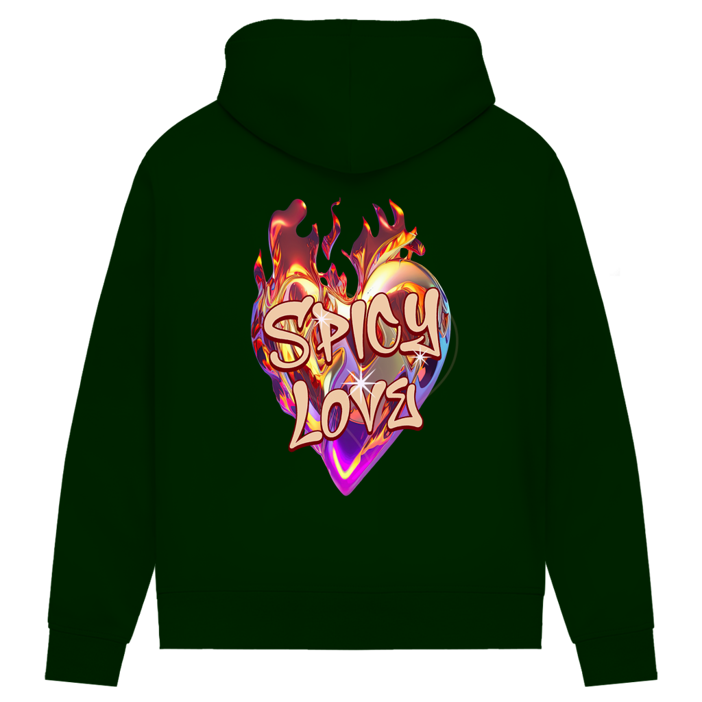 Spicy Love - Damen Premium Bio Hoodie