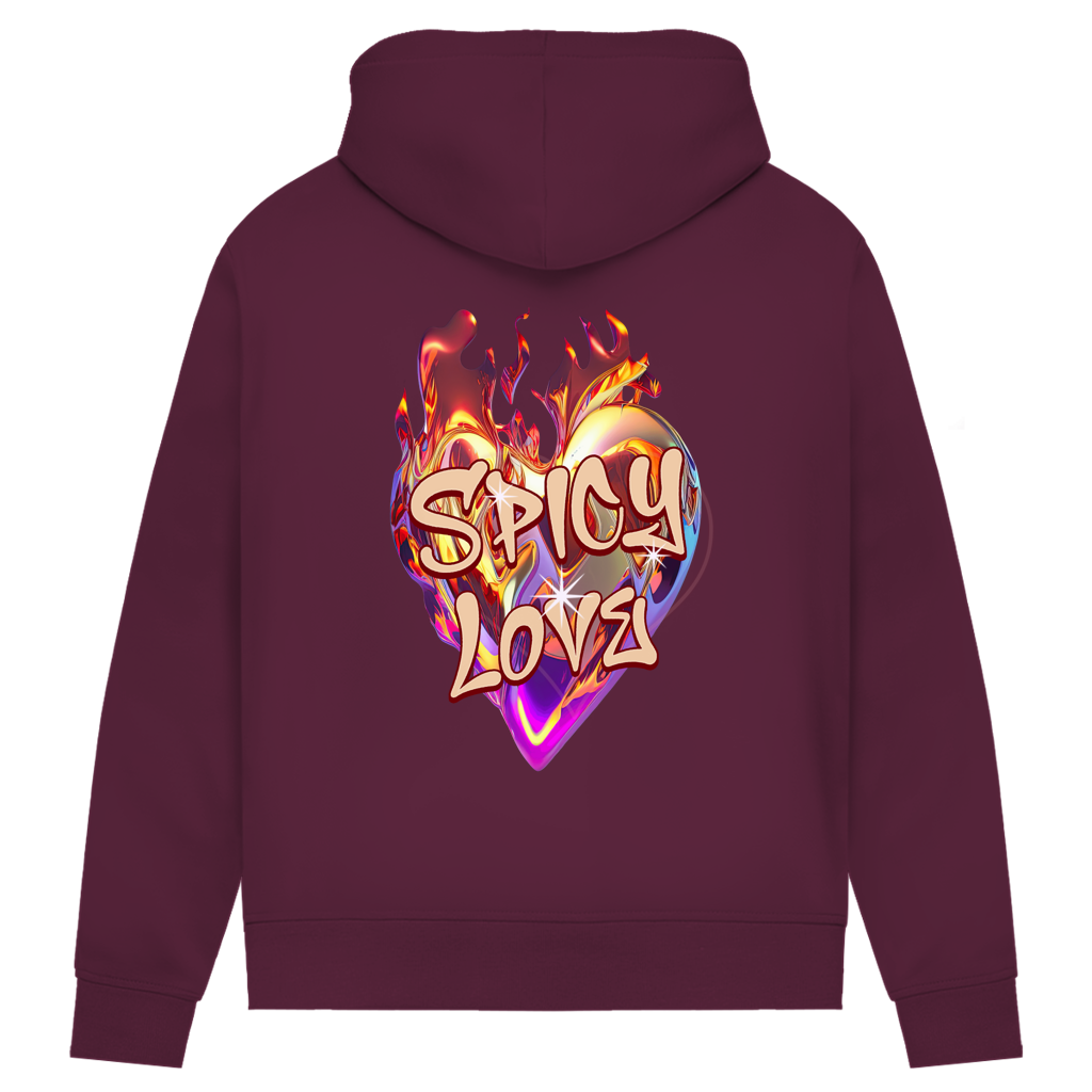 Spicy Love - Damen Premium Bio Hoodie