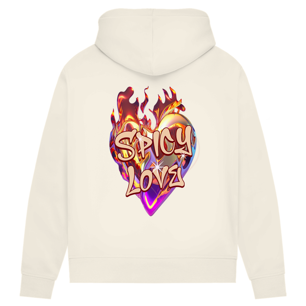 Spicy Love - Damen Premium Bio Hoodie