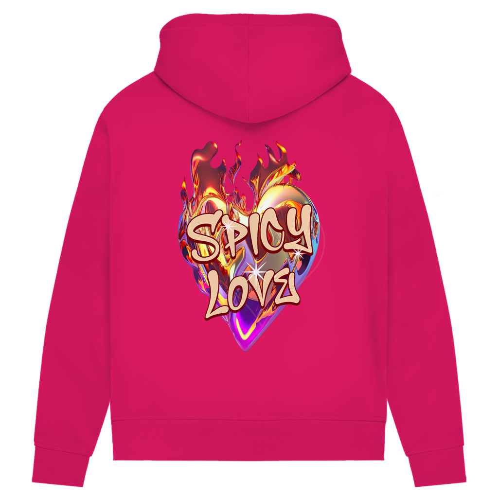 Spicy Love - Damen Premium Bio Hoodie