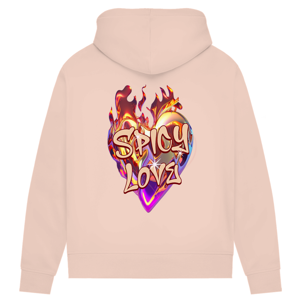 Spicy Love - Damen Premium Bio Hoodie