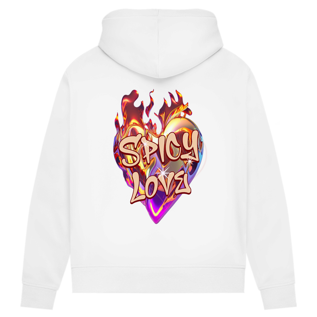 Spicy Love - Damen Premium Bio Hoodie