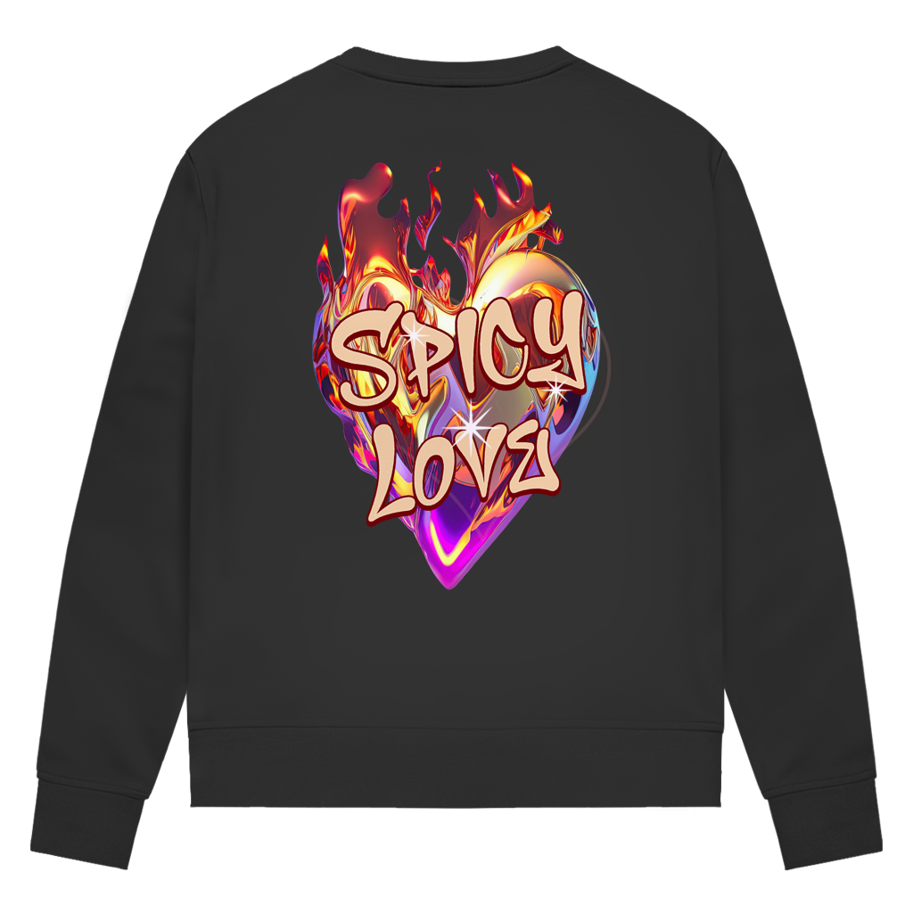 Spicy Love - Damen Premium Bio Sweatshirt