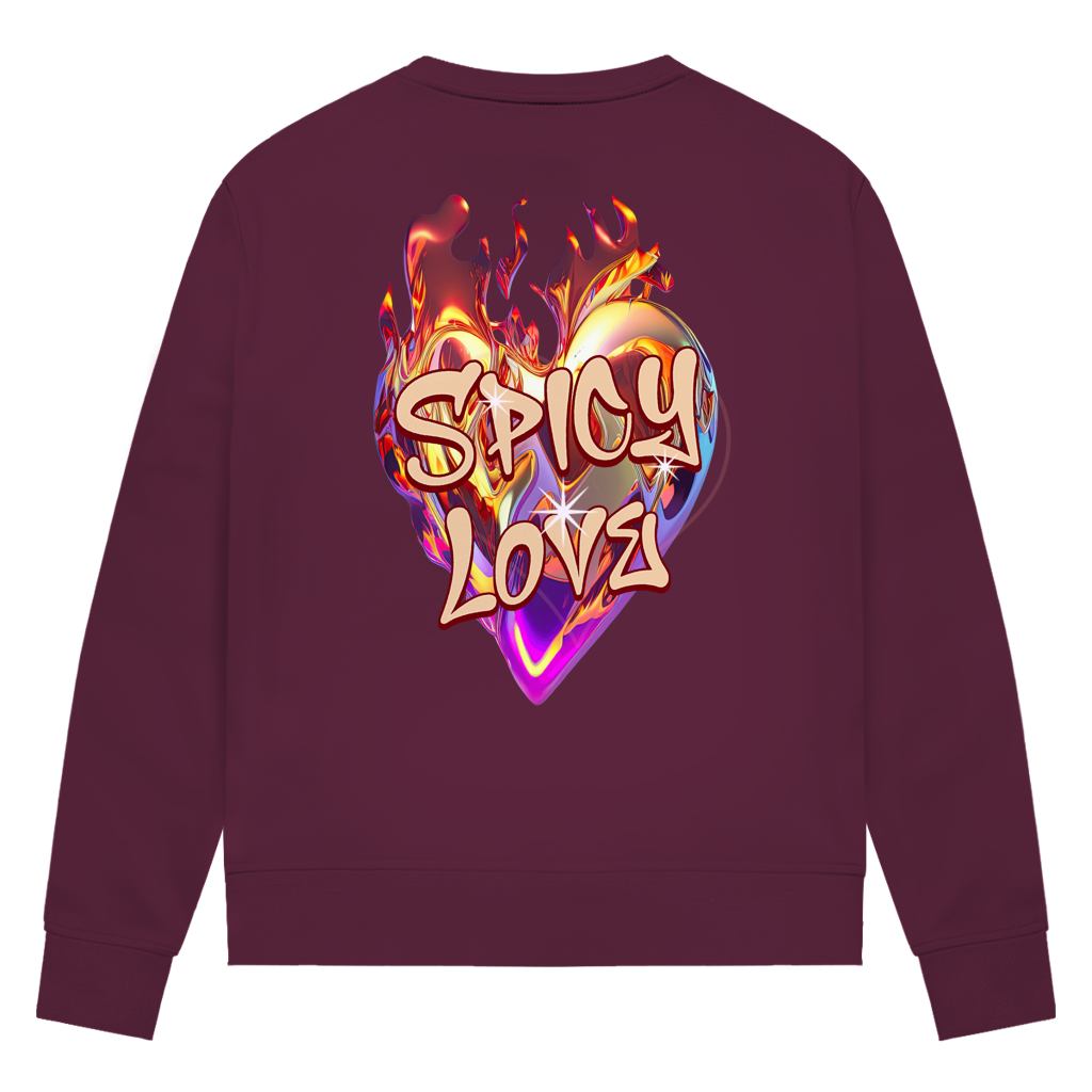 Spicy Love - Damen Premium Bio Sweatshirt