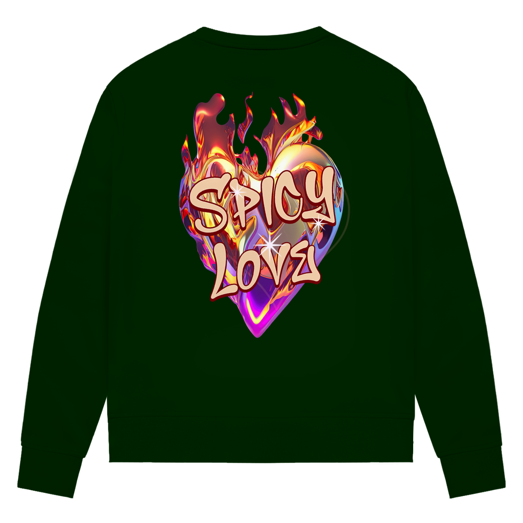 Spicy Love - Damen Premium Bio Sweatshirt