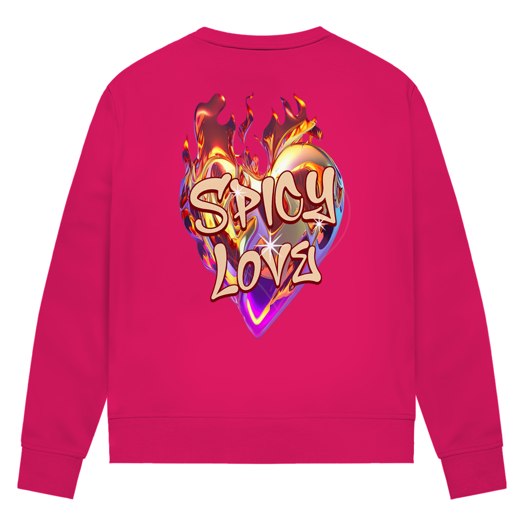 Spicy Love - Damen Premium Bio Sweatshirt