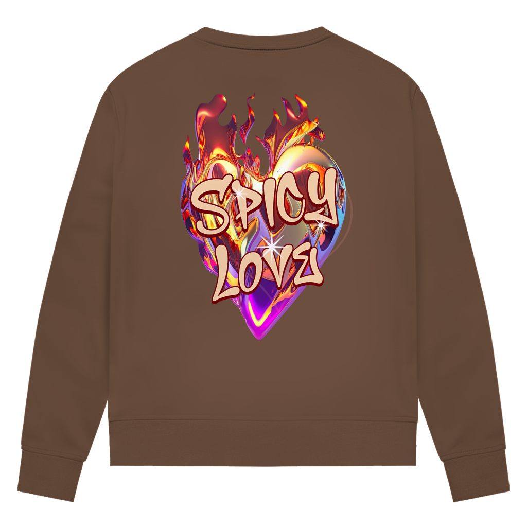 Spicy Love - Damen Premium Bio Sweatshirt