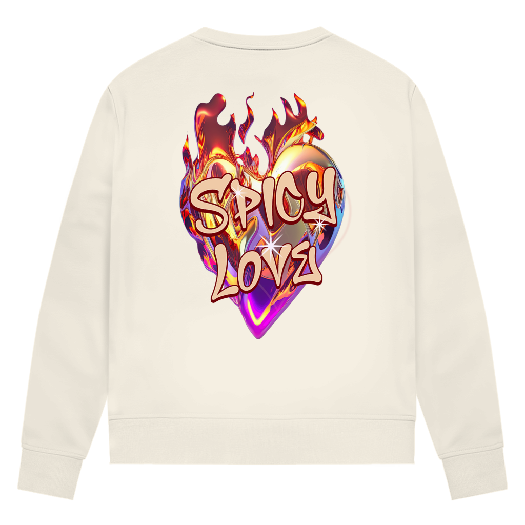 Spicy Love - Damen Premium Bio Sweatshirt