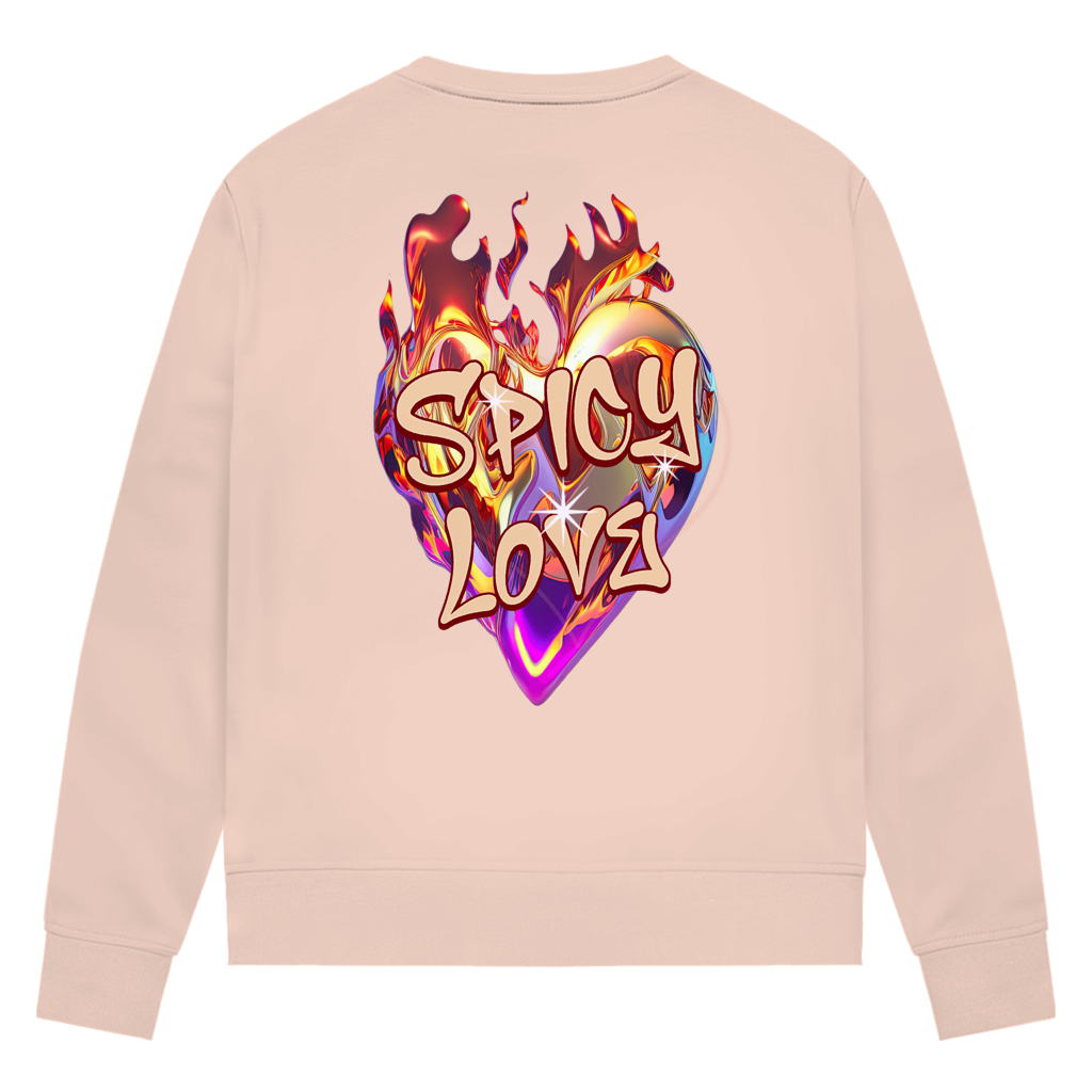 Spicy Love - Damen Premium Bio Sweatshirt