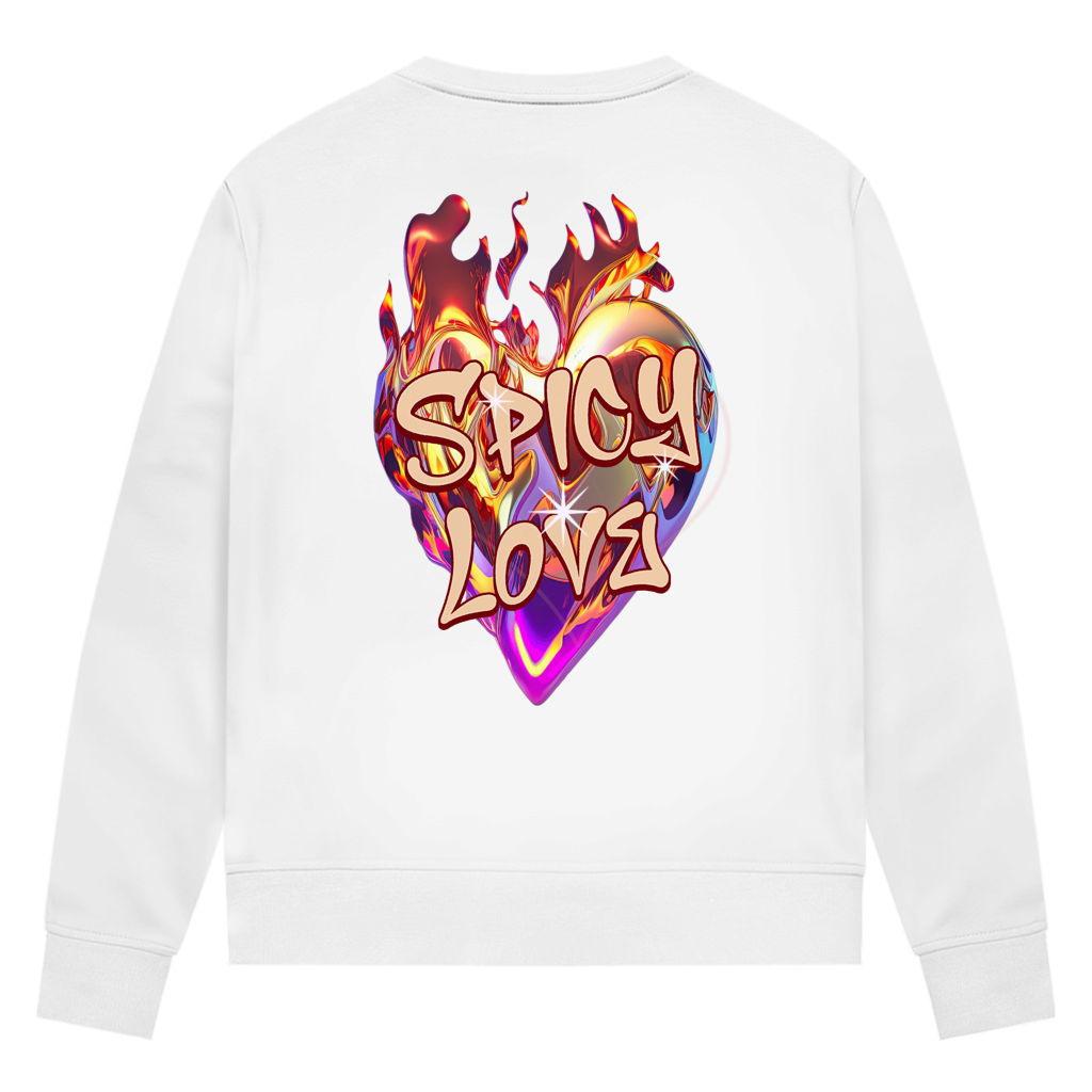 Spicy Love - Damen Premium Bio Sweatshirt