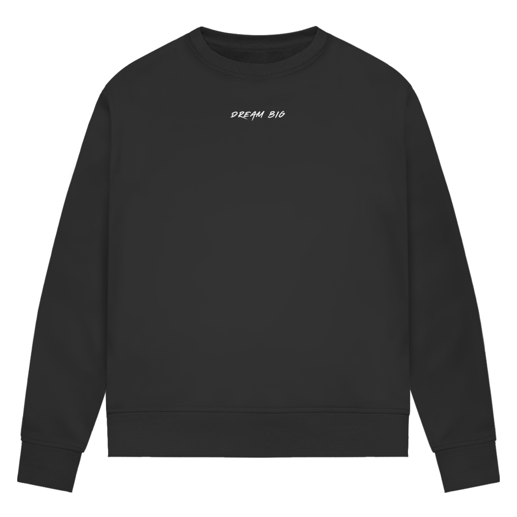 Dream Big Basic - Damen Premium Bio Sweatshirt