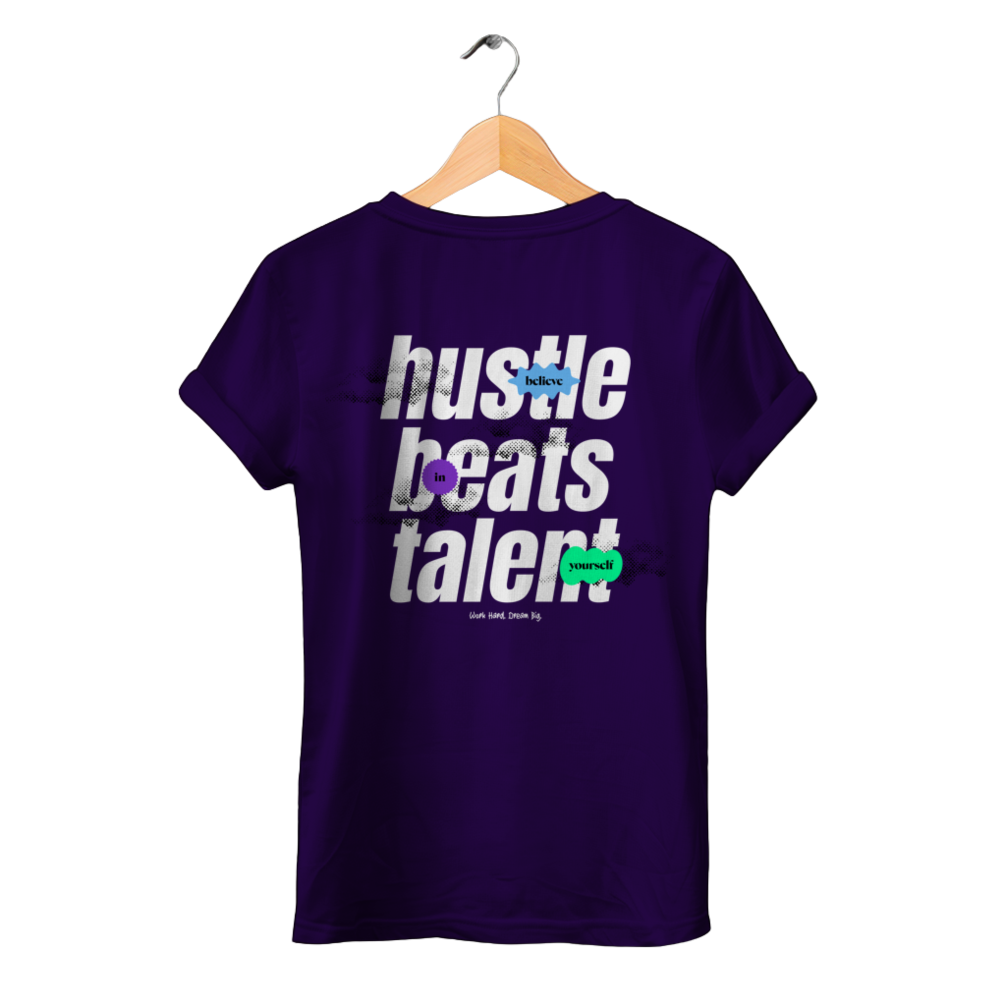 Hustle beats Talent - Damen Premium Bio T-Shirt