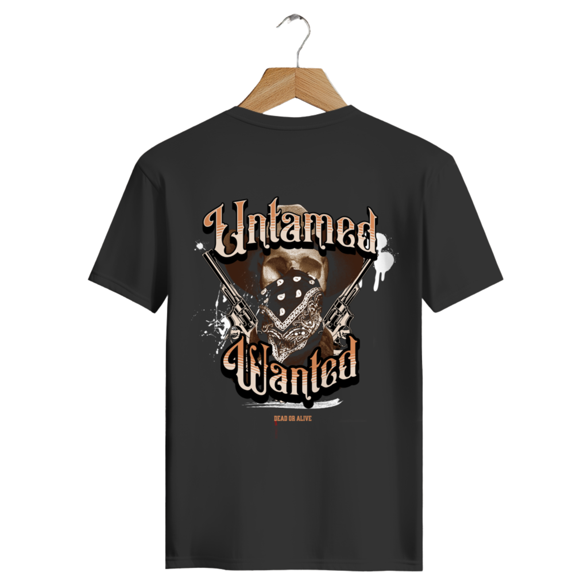 Untamed Wanted - Herren Premium Bio T-Shirt
