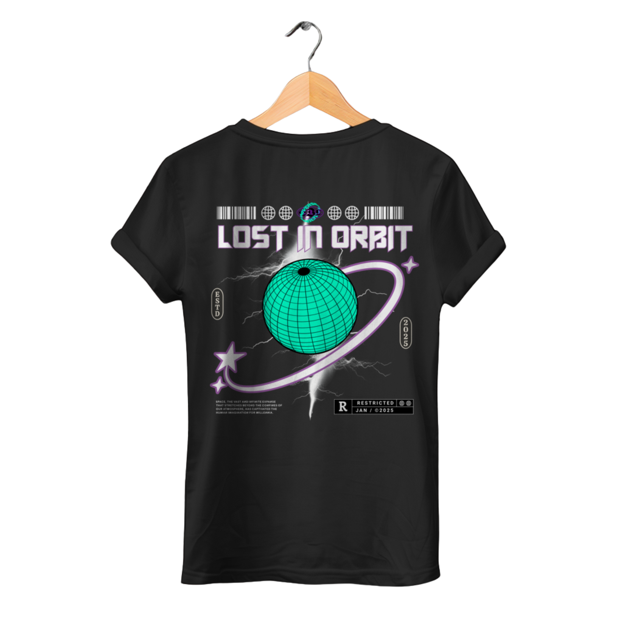 Lost in Orbit - Damen Premium Bio T-Shirt