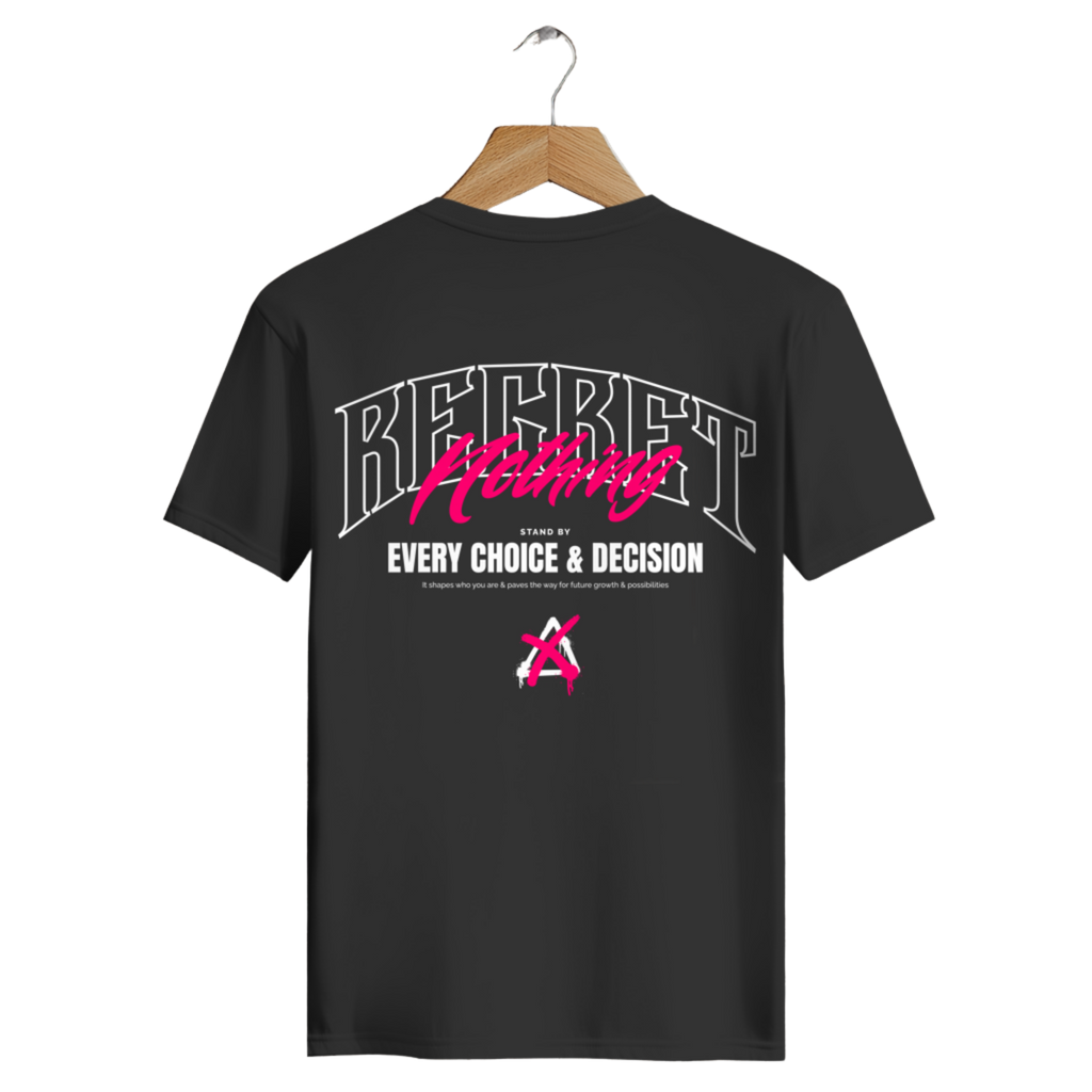 Regret Nothing - Herren Premium Bio T-Shirt