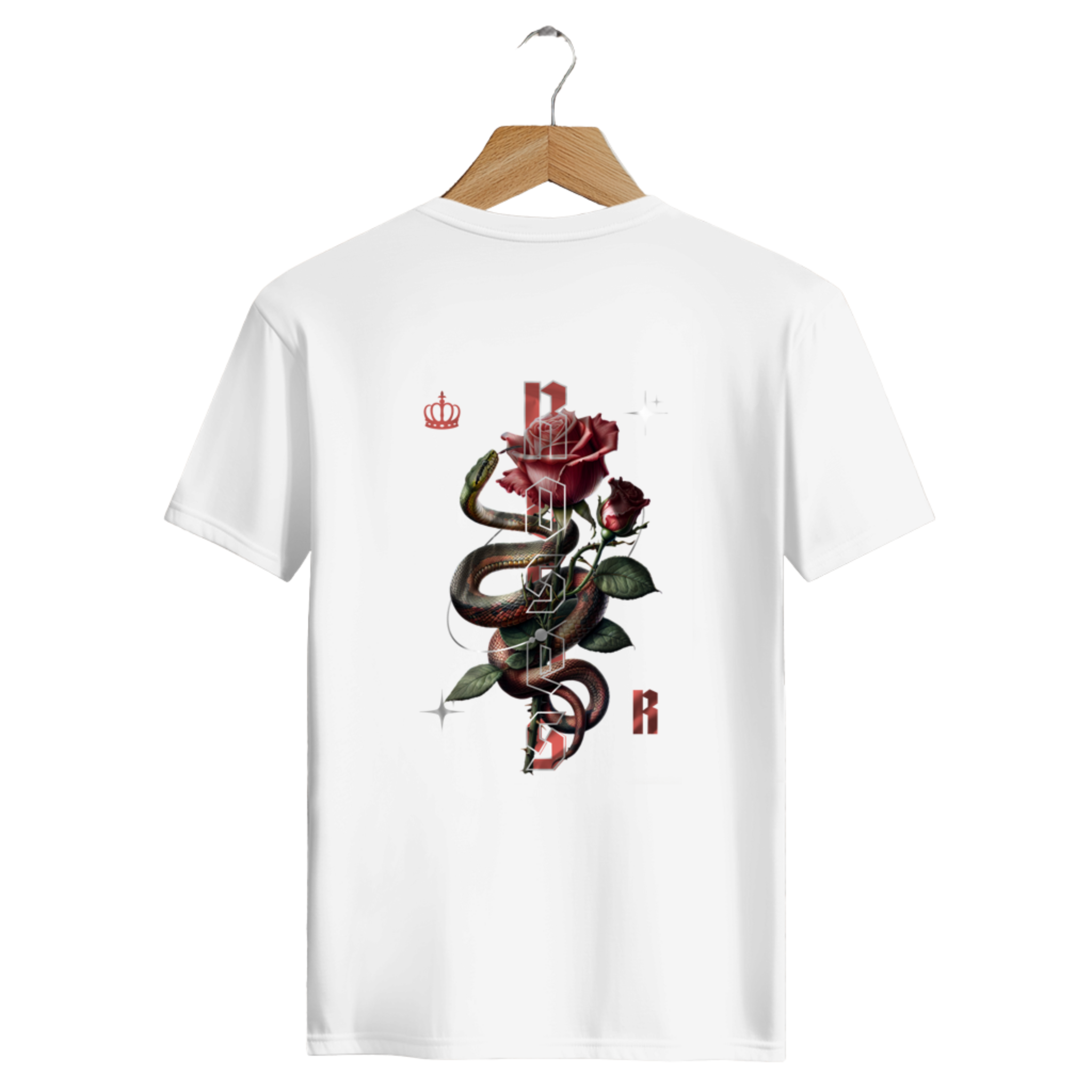 Roses - Herren Premium Bio T-Shirt