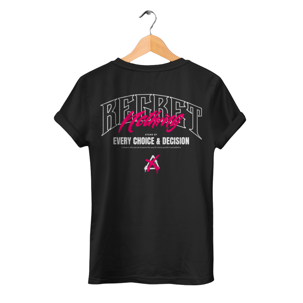 Regret Nothing - Damen Premium Bio T-Shirt