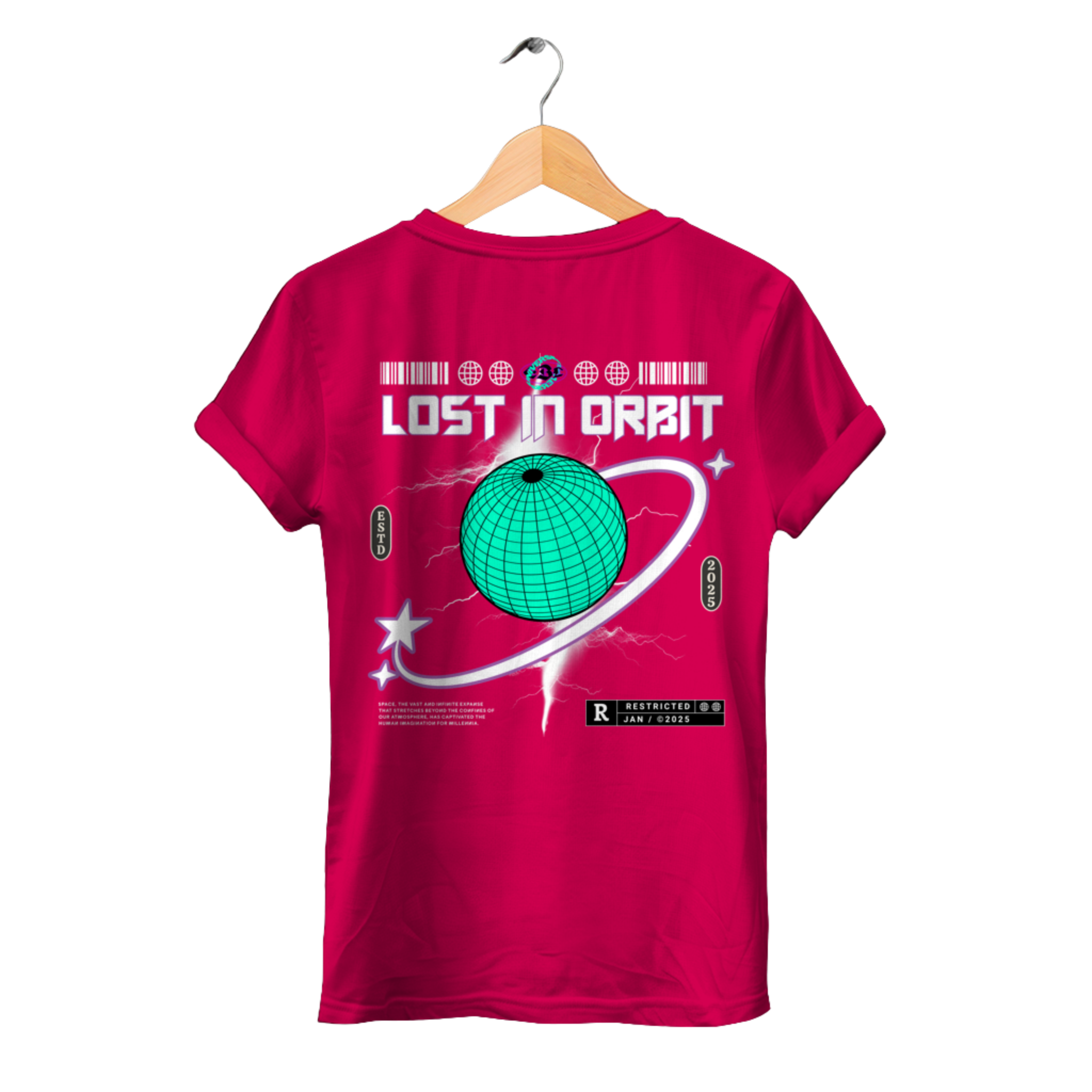 Lost in Orbit - Damen Premium Bio T-Shirt