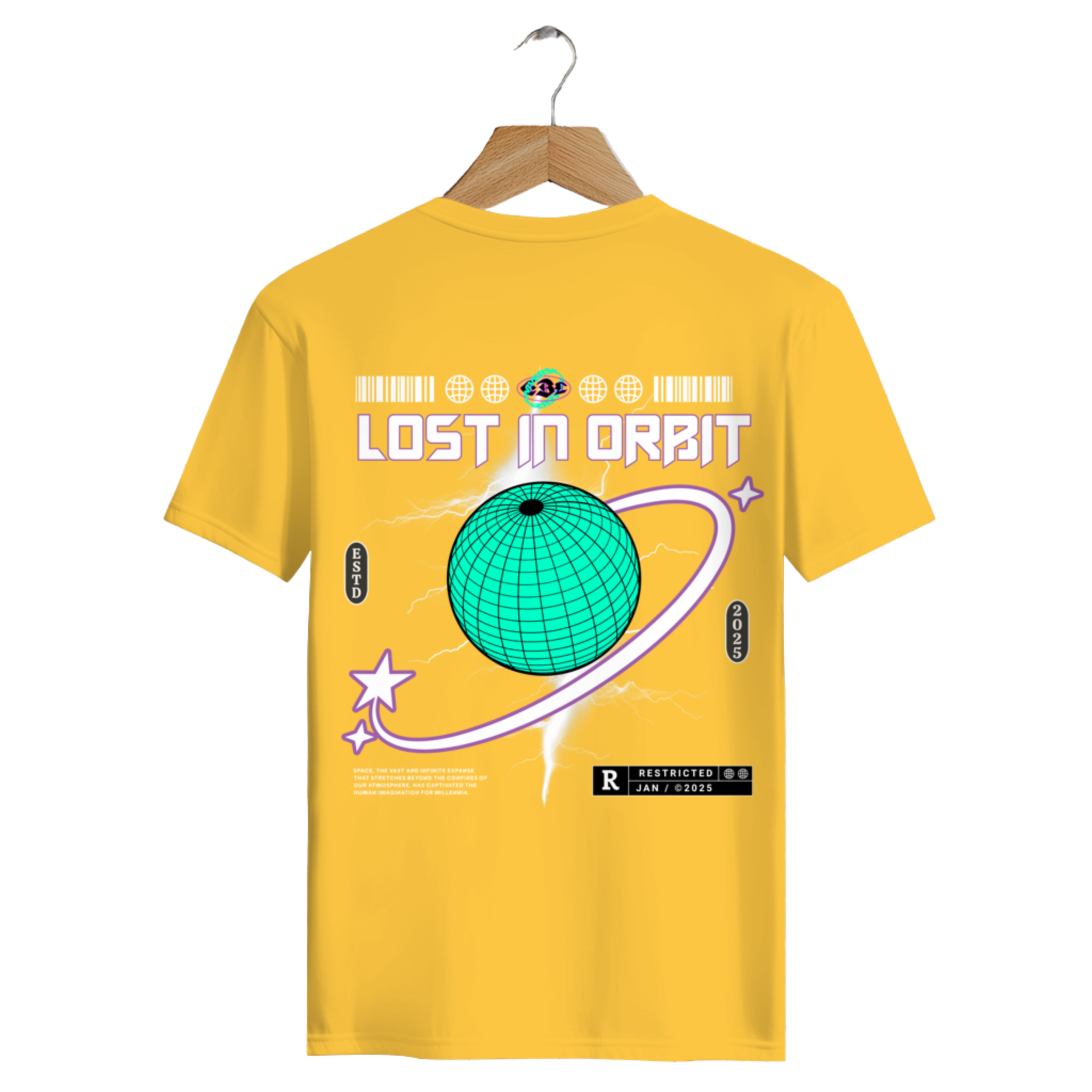 Lost in Orbit - Herren Premium Bio T-Shirt