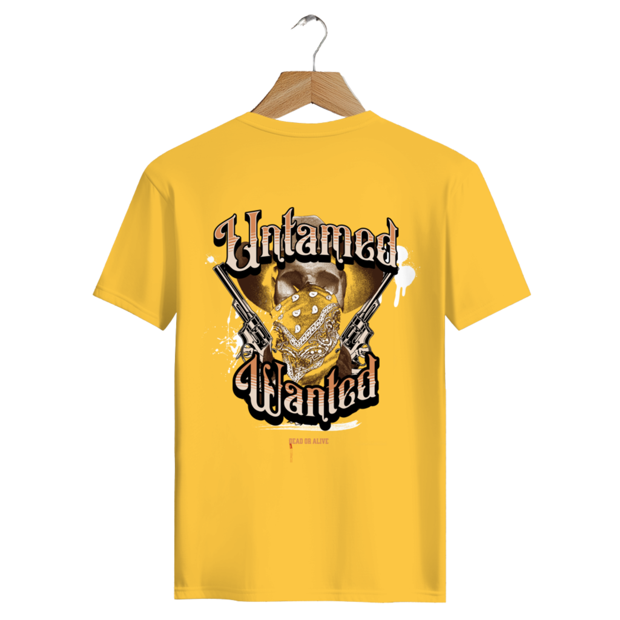 Untamed Wanted - Herren Premium Bio T-Shirt