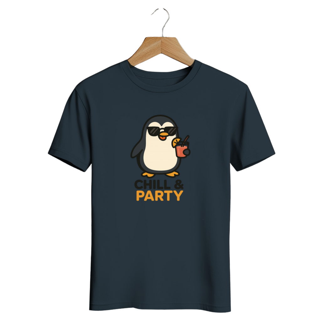 Chill & Party - Herren Premium Bio T-Shirt