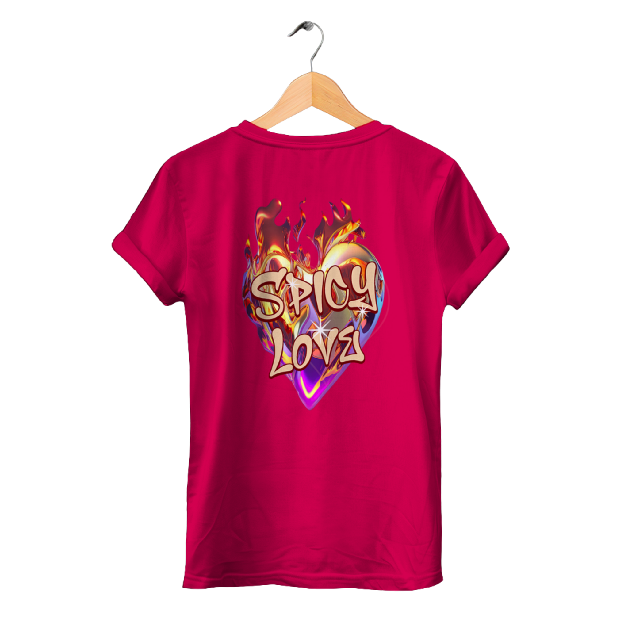 Spicy Love - Damen Premium Bio T-Shirt