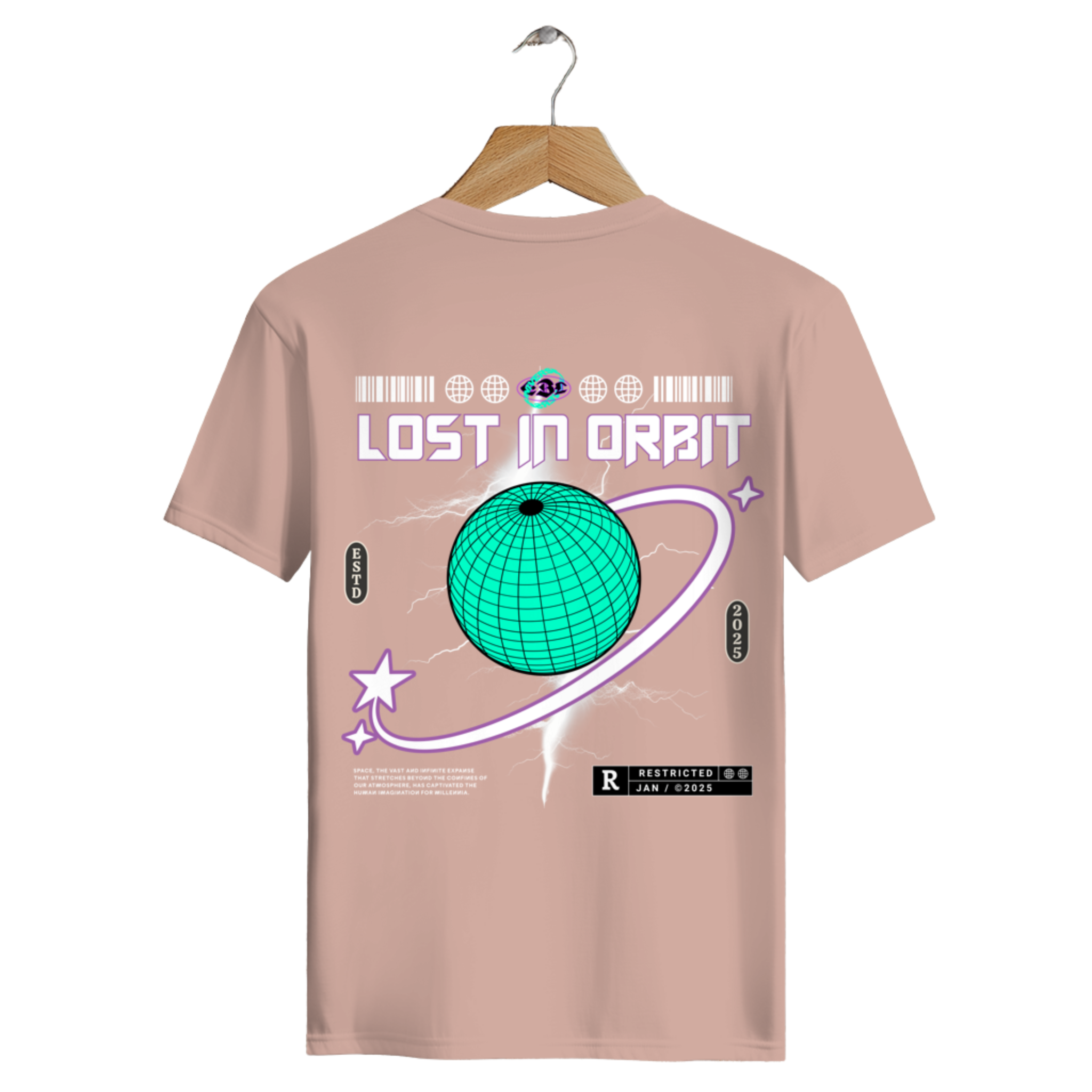 Lost in Orbit - Herren Premium Bio T-Shirt
