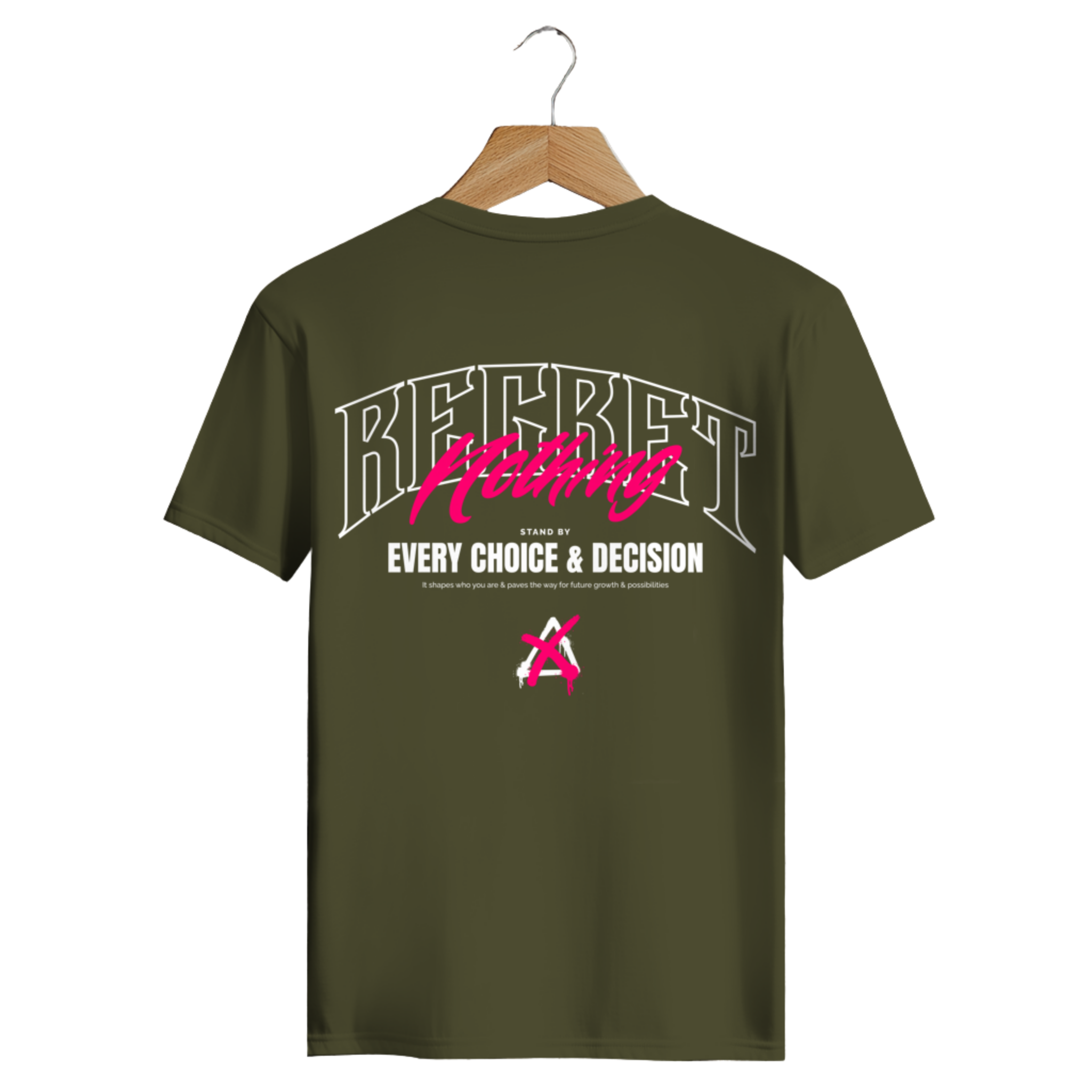 Regret Nothing - Herren Premium Bio T-Shirt