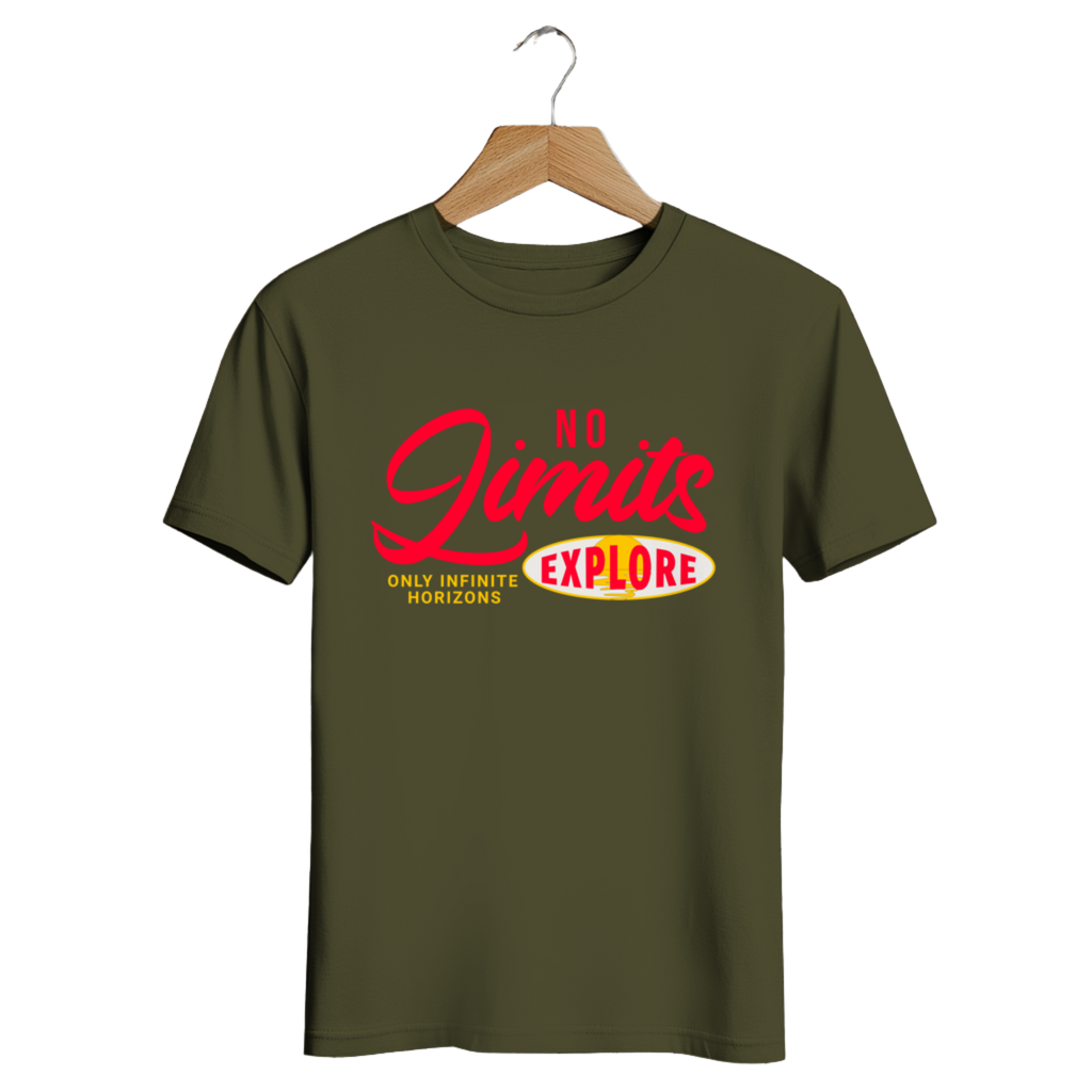 No Limits Explore - Herren Premium Bio T-Shirt