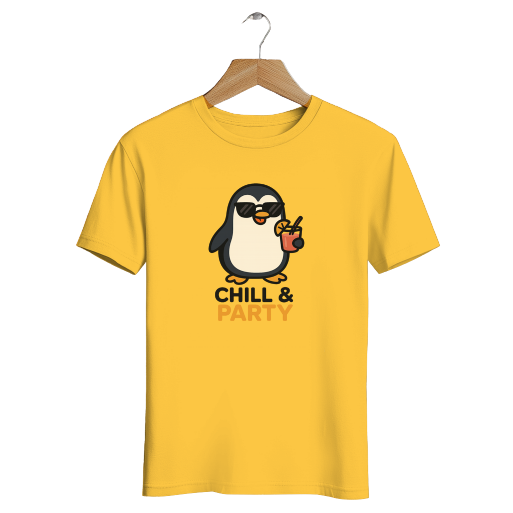 Chill & Party - Herren Premium Bio T-Shirt