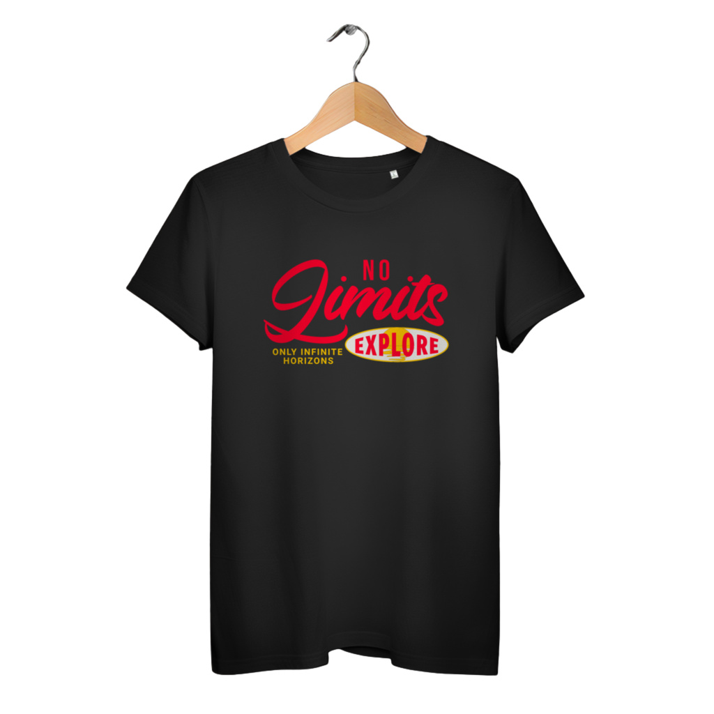No Limits Explore - Damen Premium Bio T-Shirt