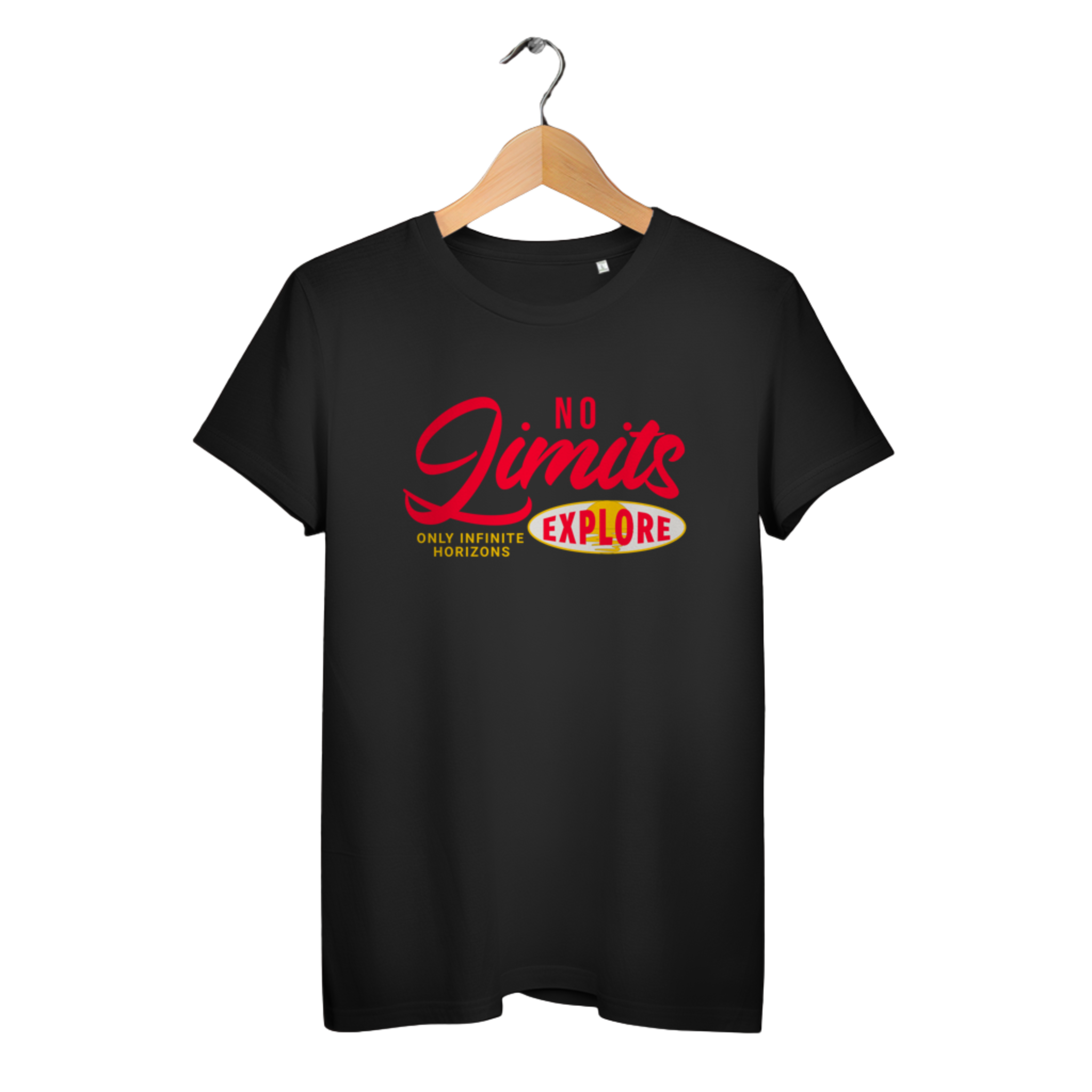 No Limits Explore - Damen Premium Bio T-Shirt
