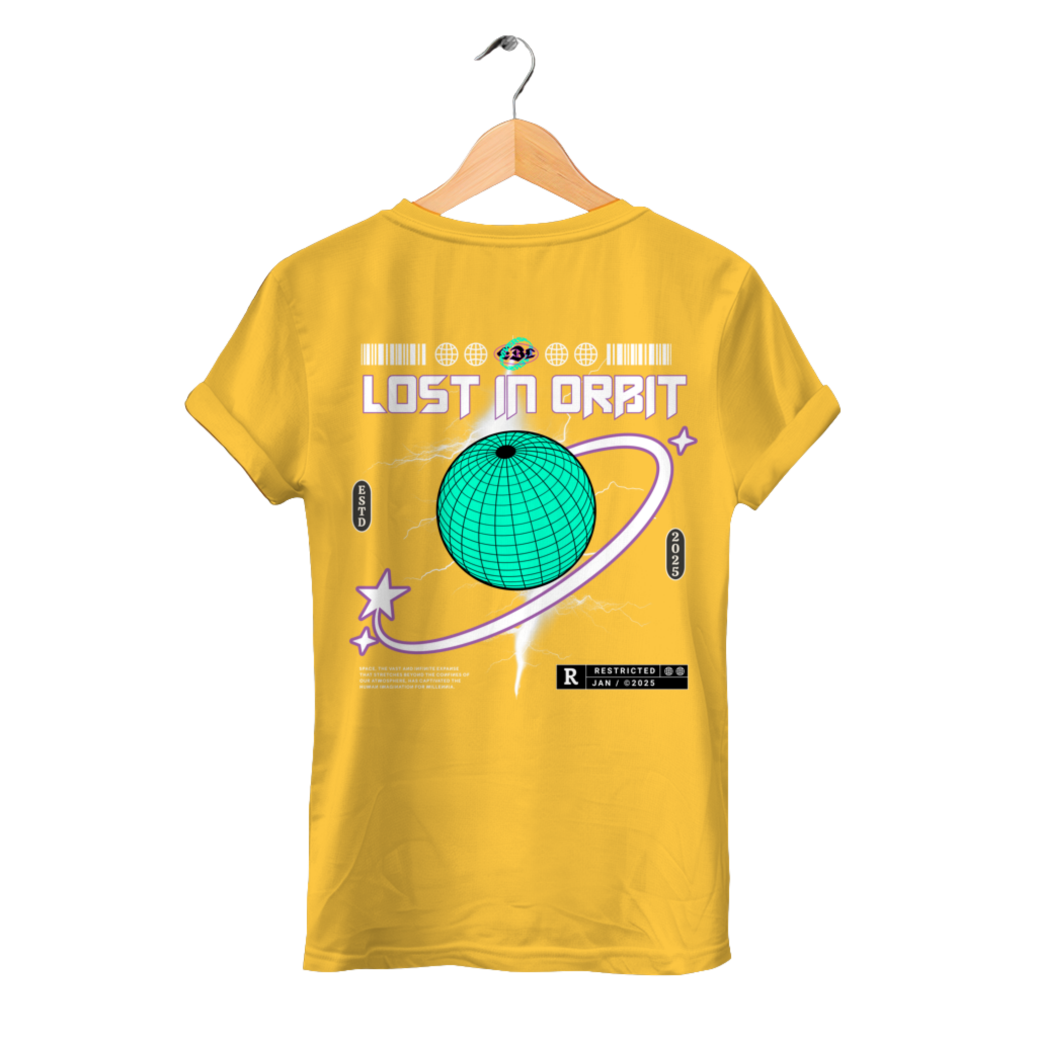 Lost in Orbit - Damen Premium Bio T-Shirt