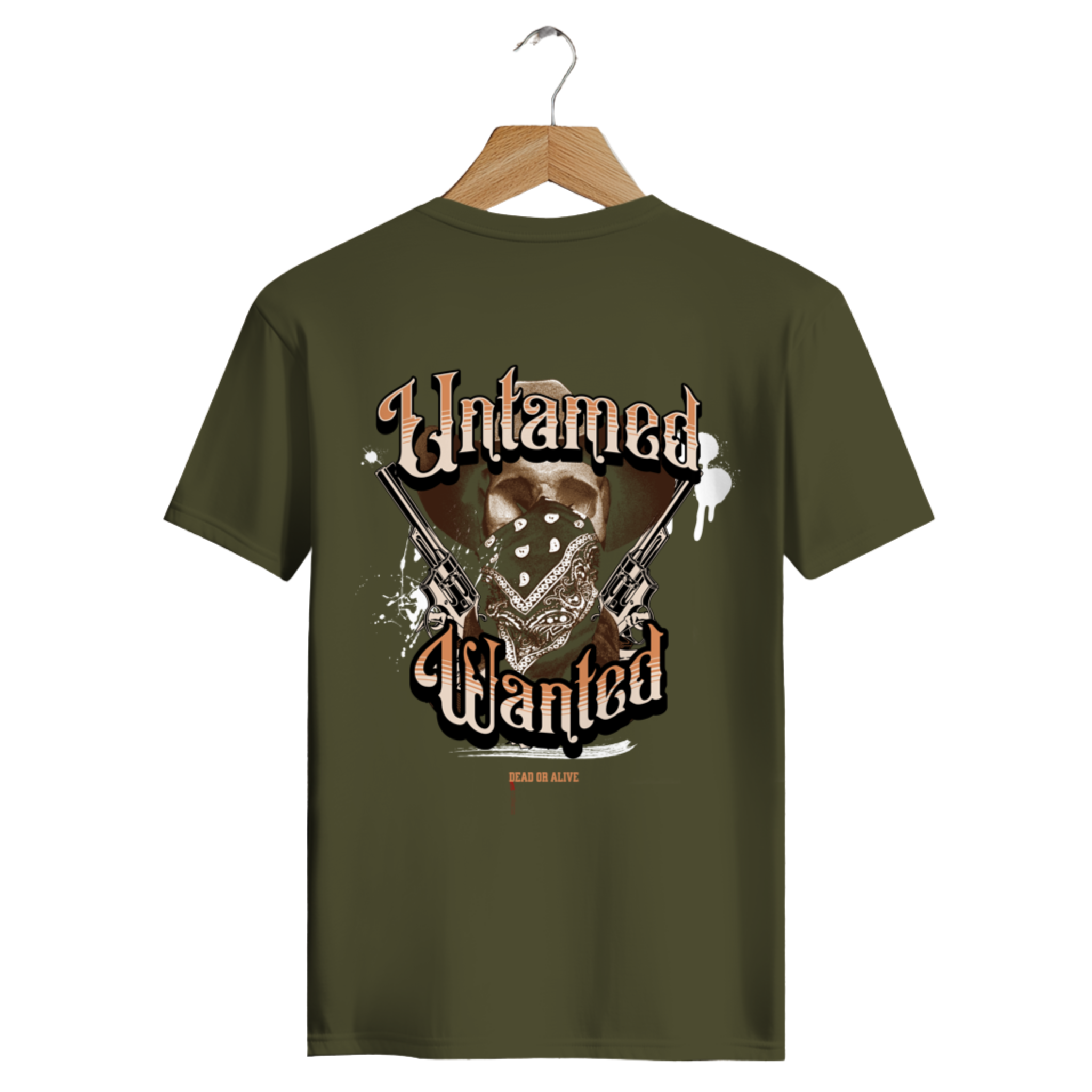 Untamed Wanted - Herren Premium Bio T-Shirt