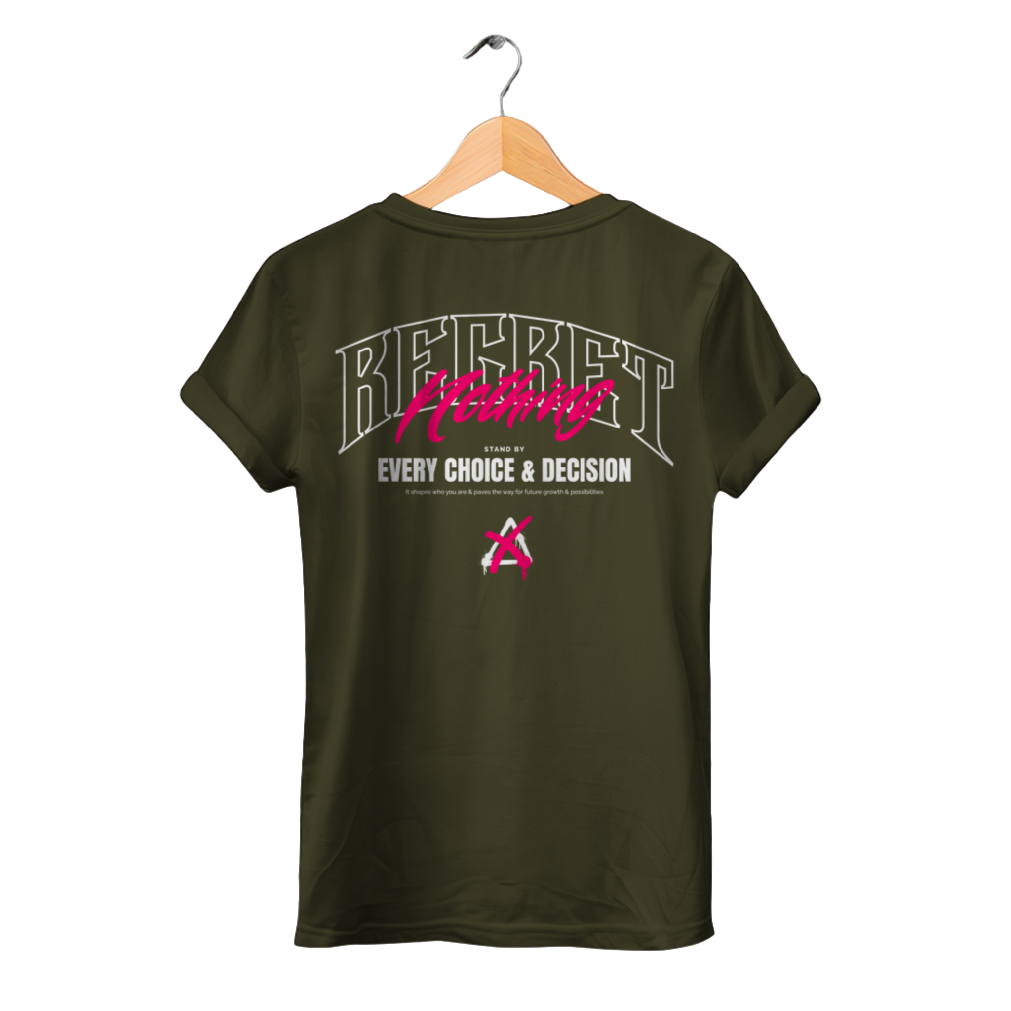 Regret Nothing - Damen Premium Bio T-Shirt