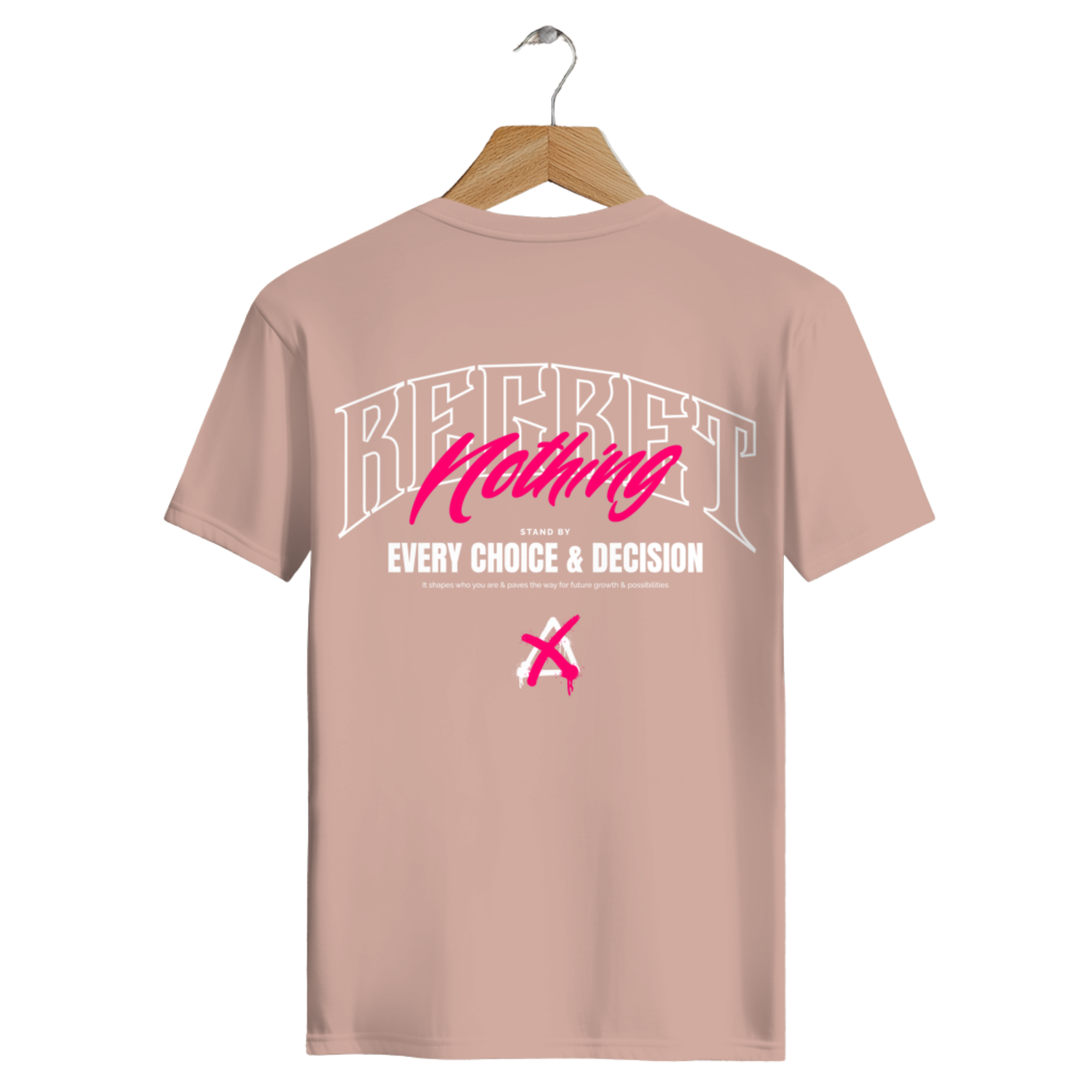 Regret Nothing - Herren Premium Bio T-Shirt