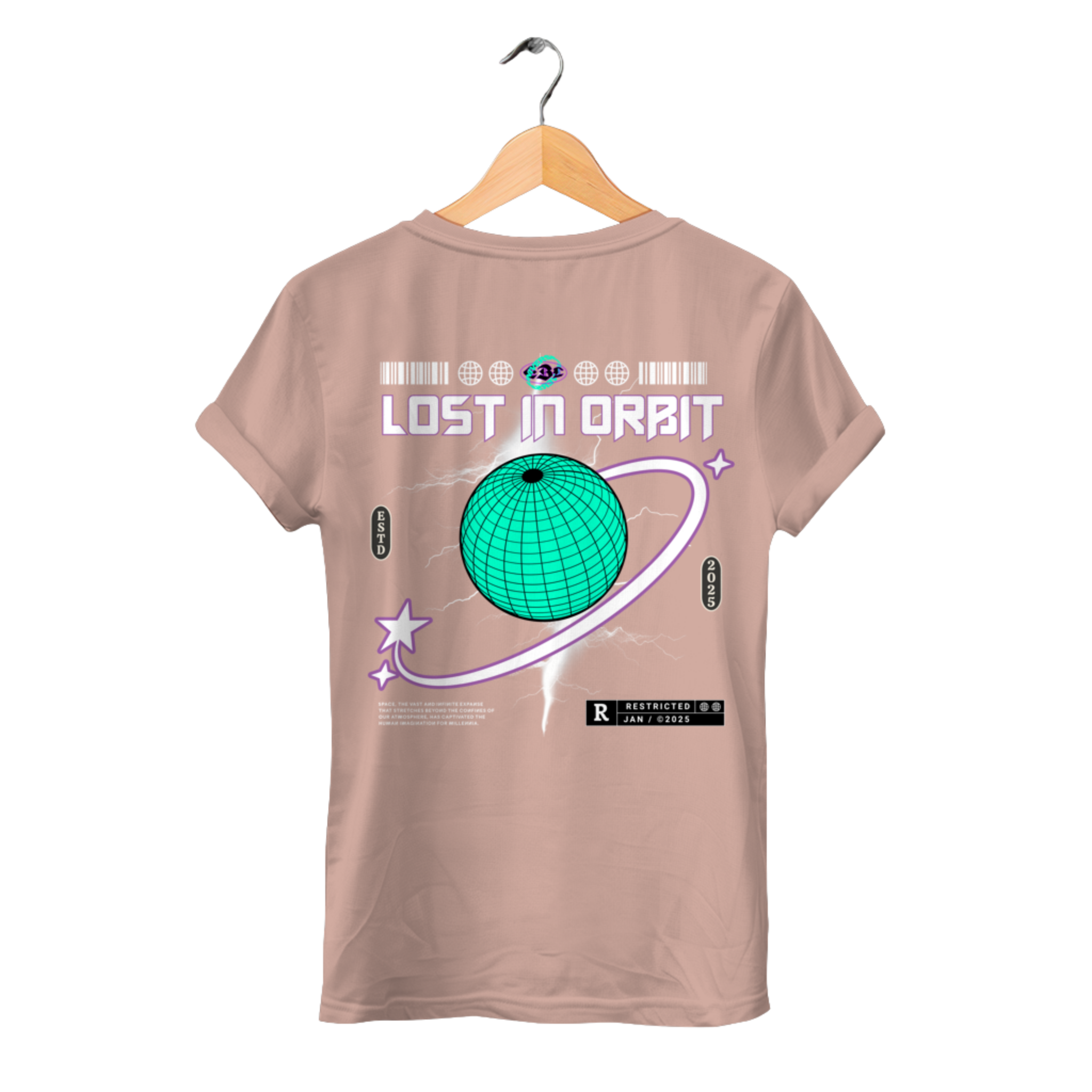 Lost in Orbit - Damen Premium Bio T-Shirt