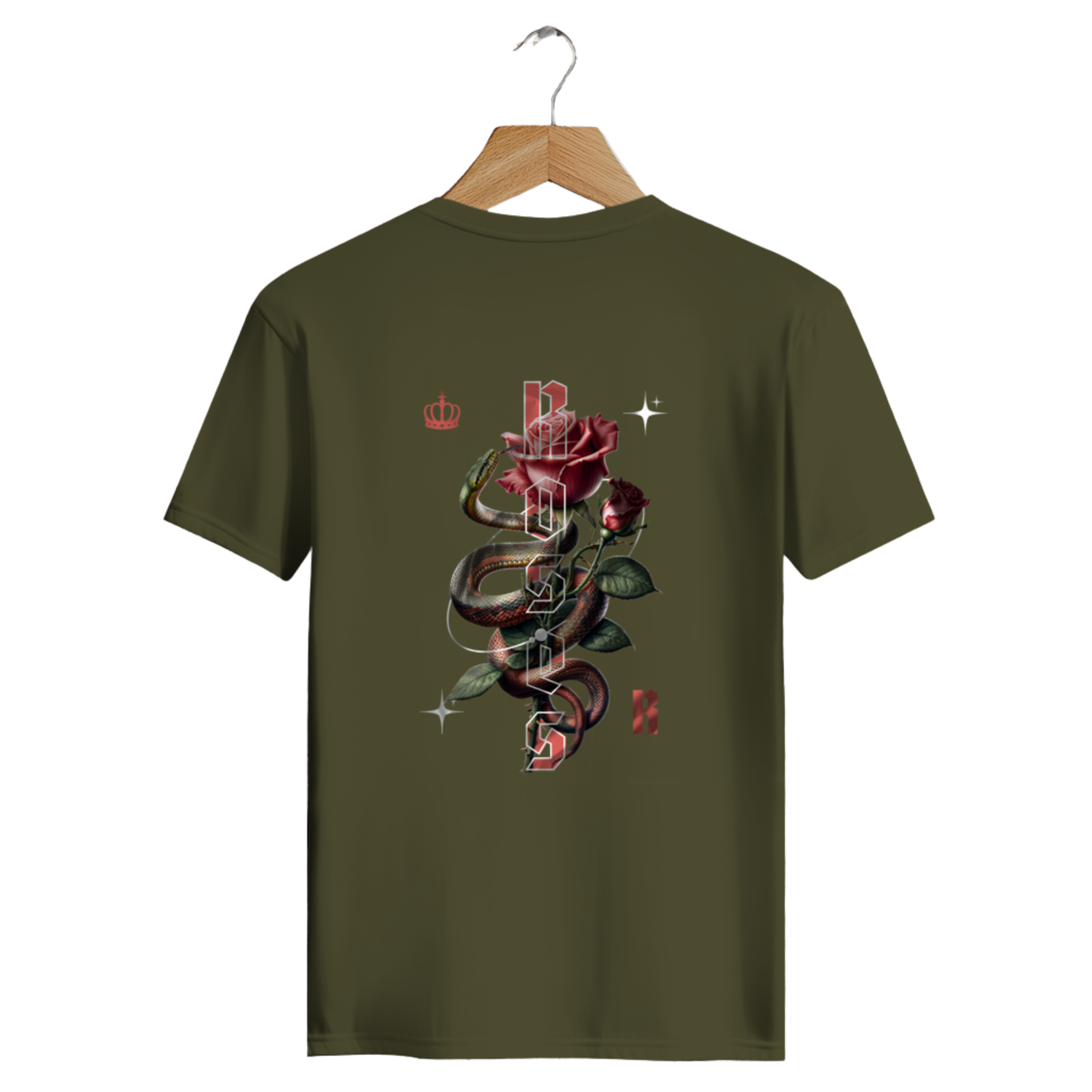 Roses - Herren Premium Bio T-Shirt