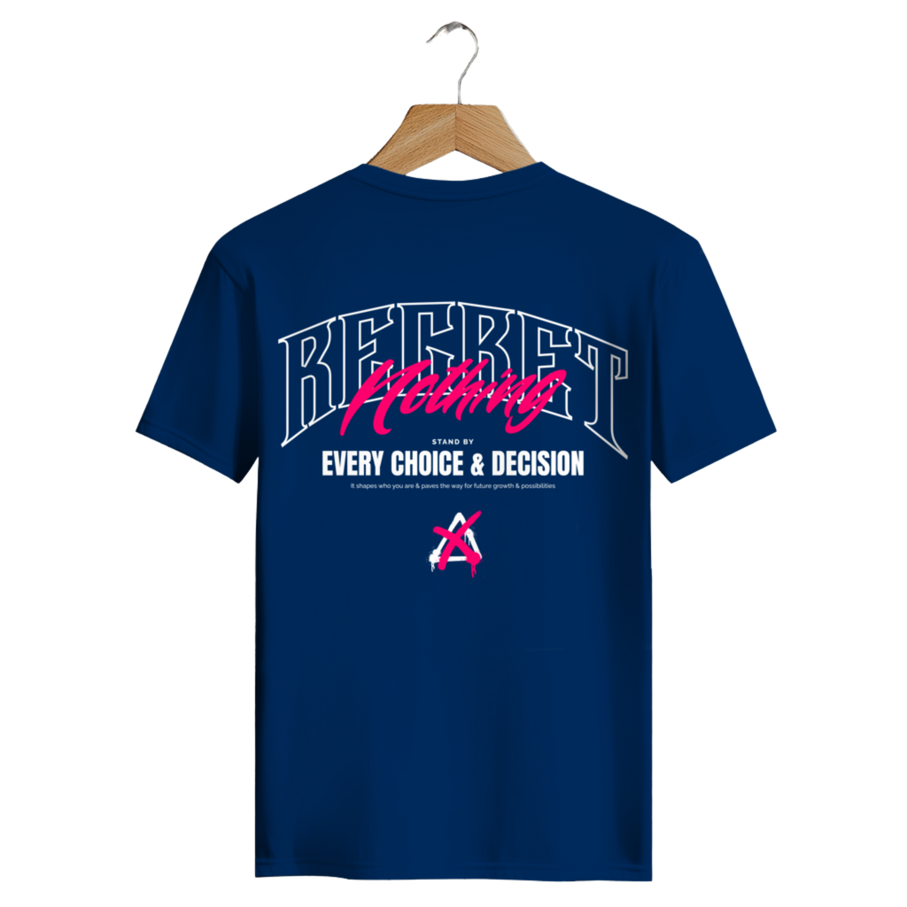 Regret Nothing - Herren Premium Bio T-Shirt