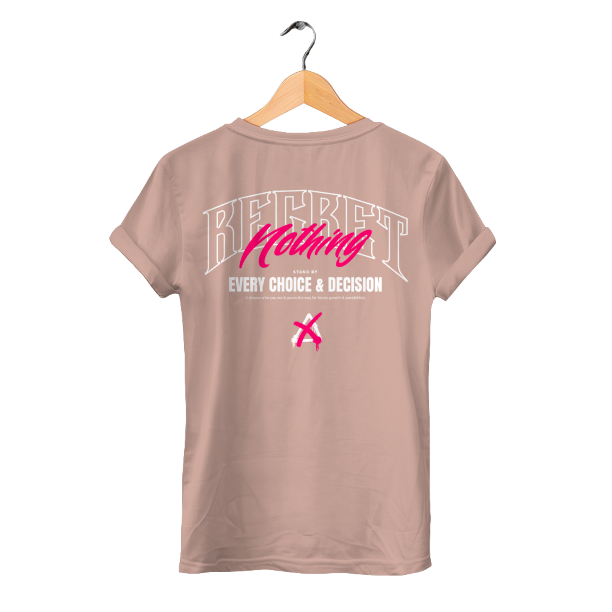 Regret Nothing - Damen Premium Bio T-Shirt