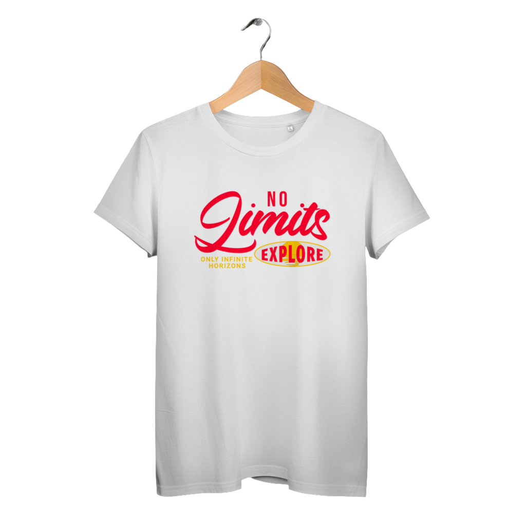 No Limits Explore - Damen Premium Bio T-Shirt