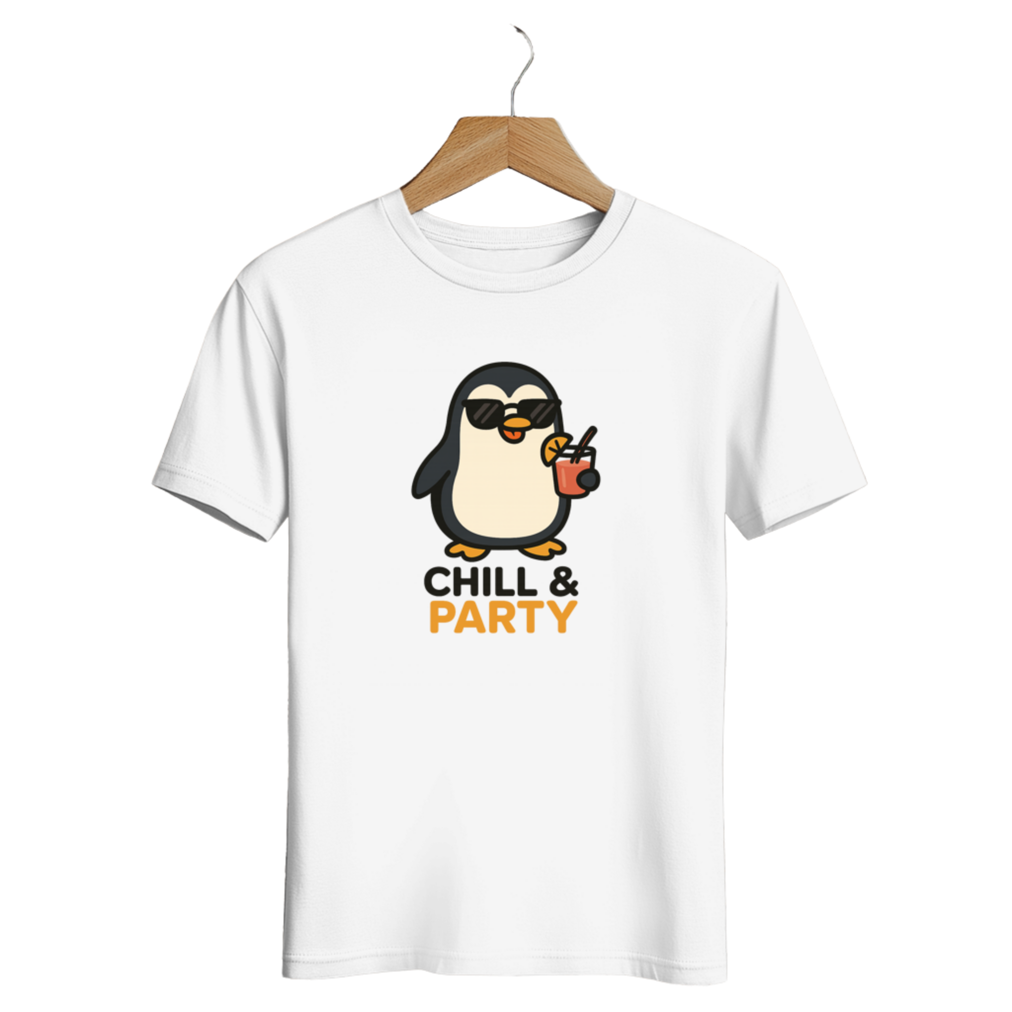 Chill & Party - Herren Premium Bio T-Shirt