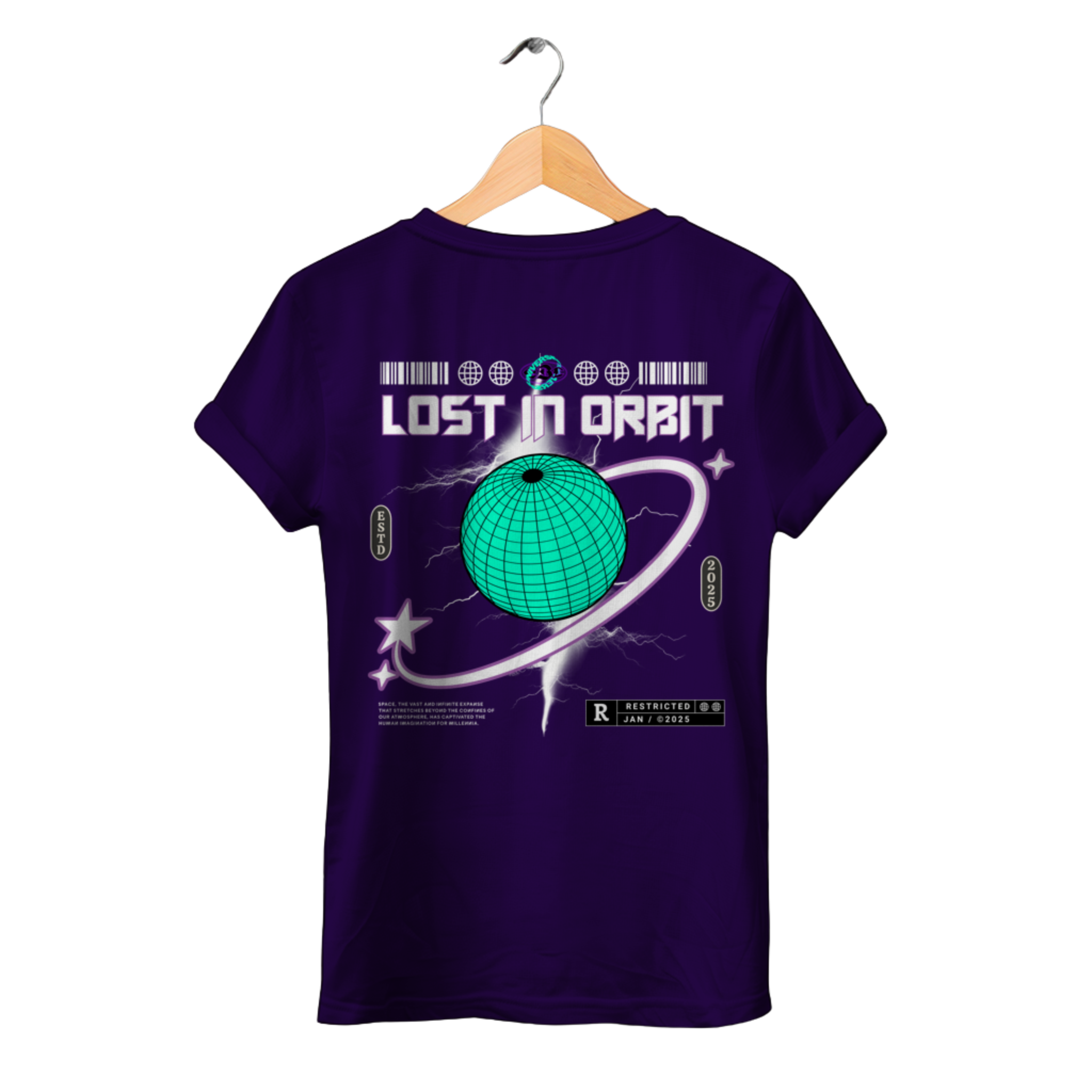 Lost in Orbit - Damen Premium Bio T-Shirt