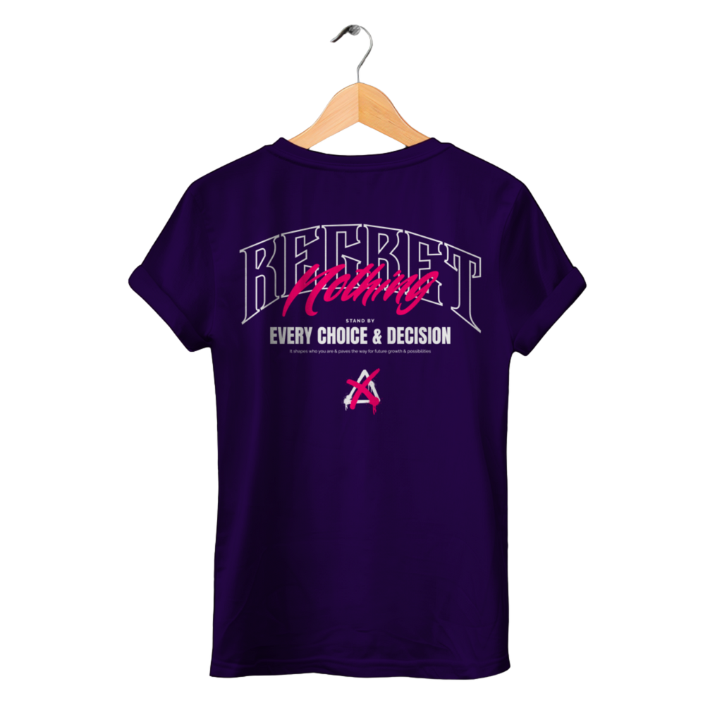 Regret Nothing - Damen Premium Bio T-Shirt