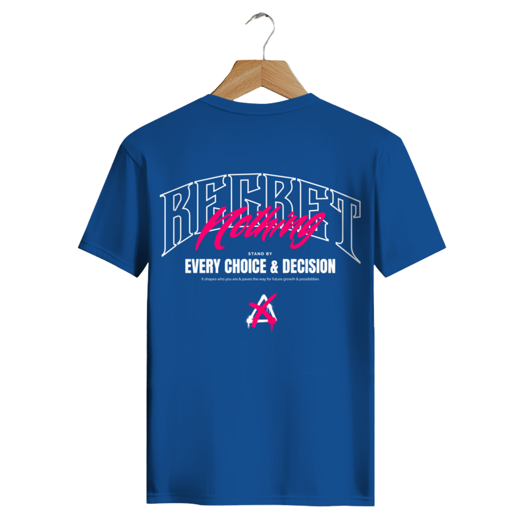 Regret Nothing - Herren Premium Bio T-Shirt