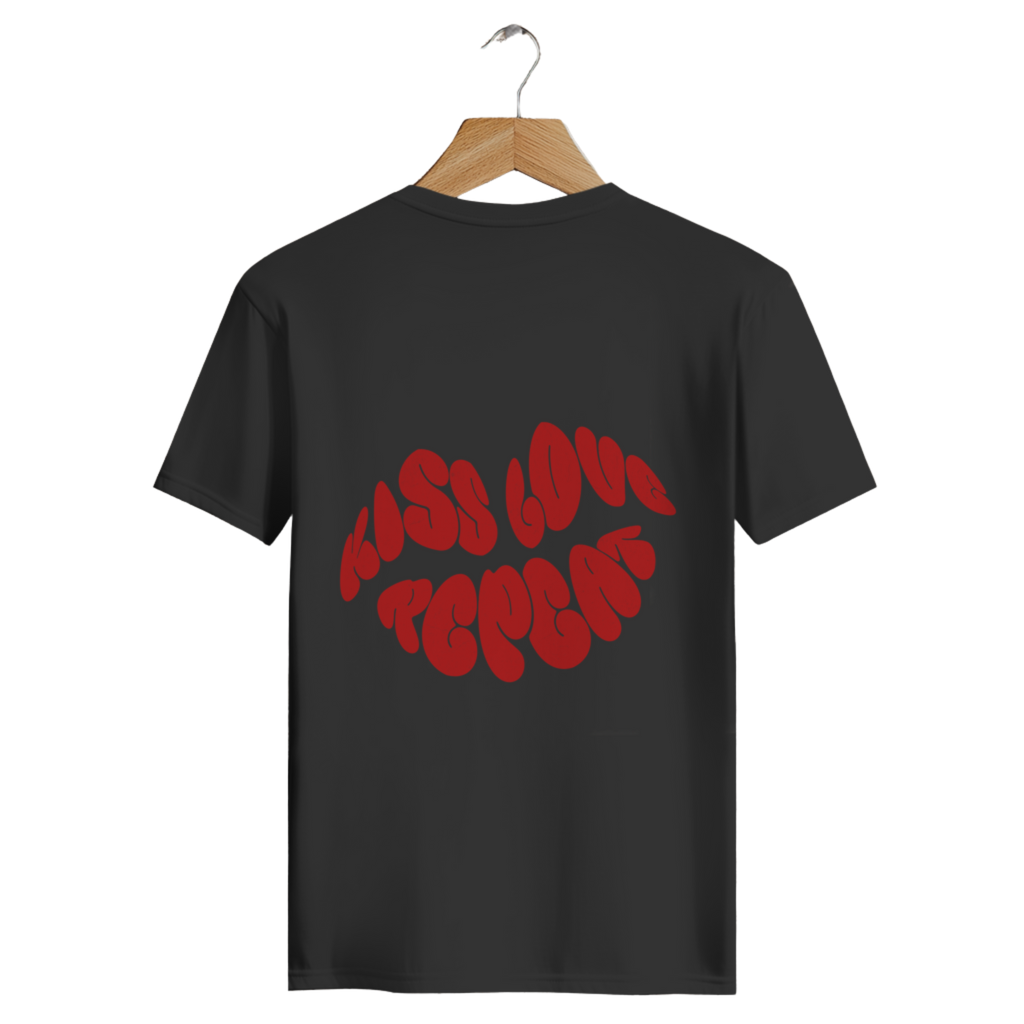 Kiss Love Repeat - Herren Premium Bio T-Shirt