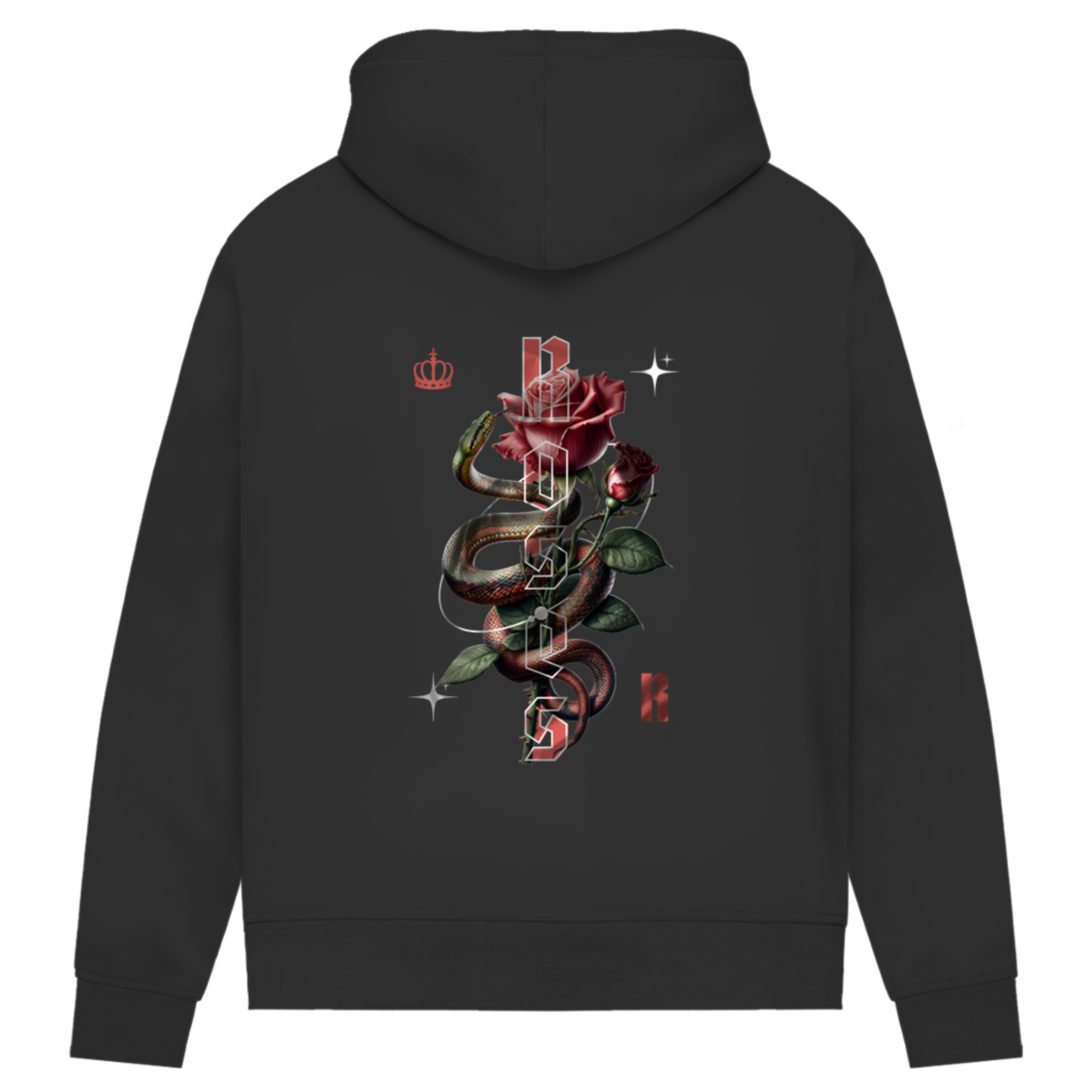 Roses - Damen Premium Bio Hoodie