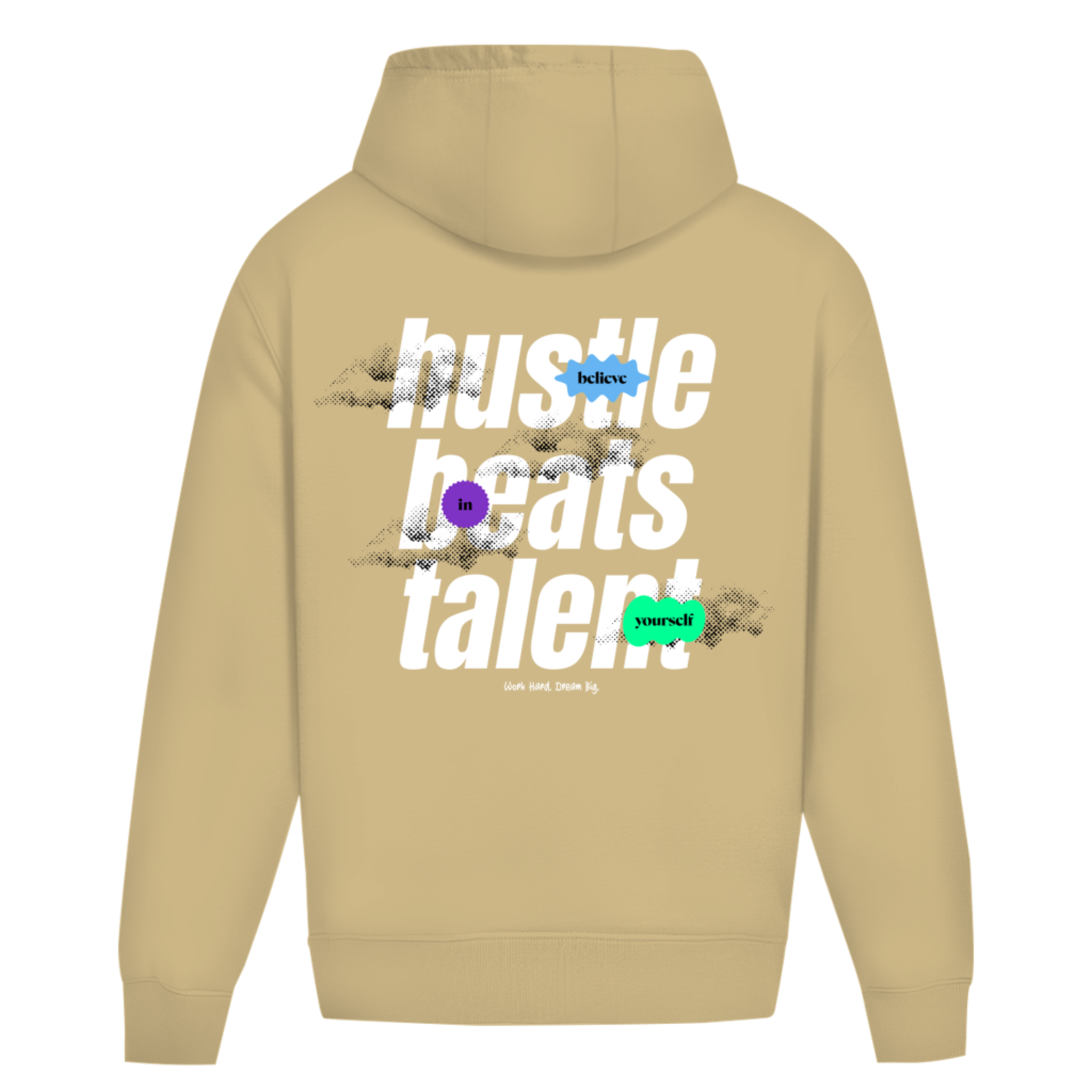 Hustle beats Talent - Oversize Hoodie