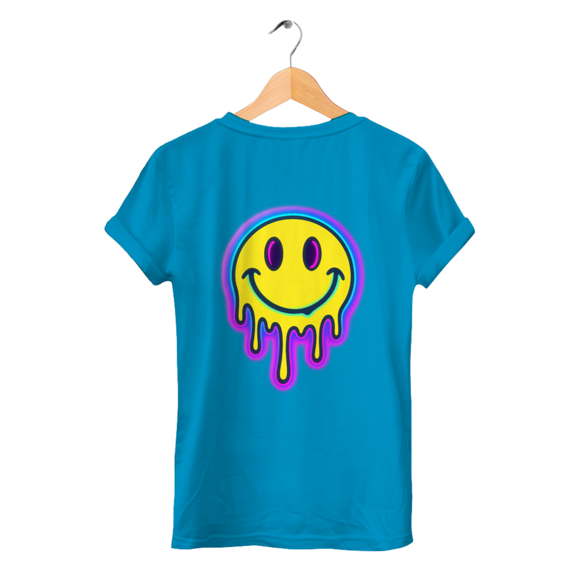 Lucid Smiley - Damen Premium Bio T-Shirt
