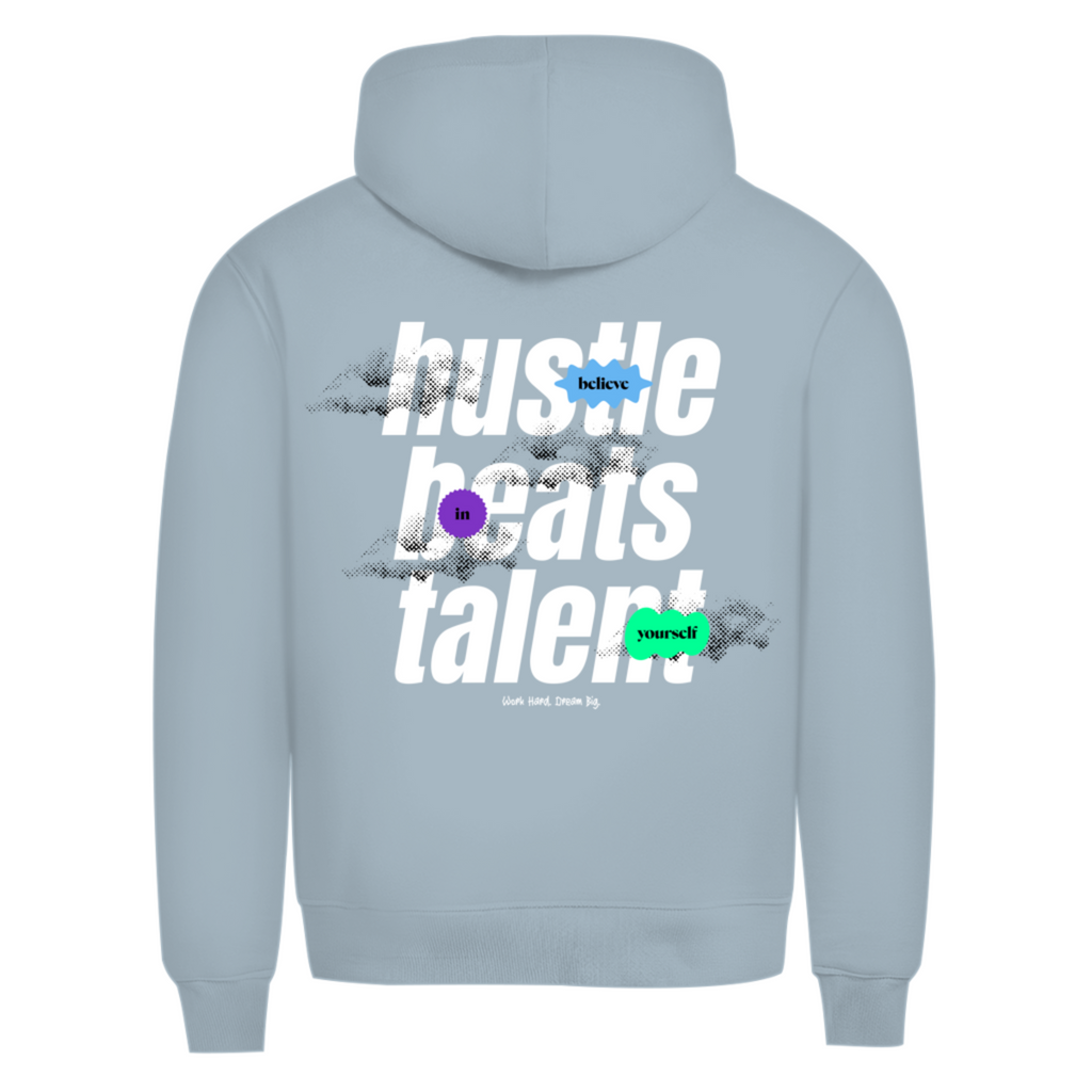 Hustle beats Talent - Herren Premium Bio Hoodie